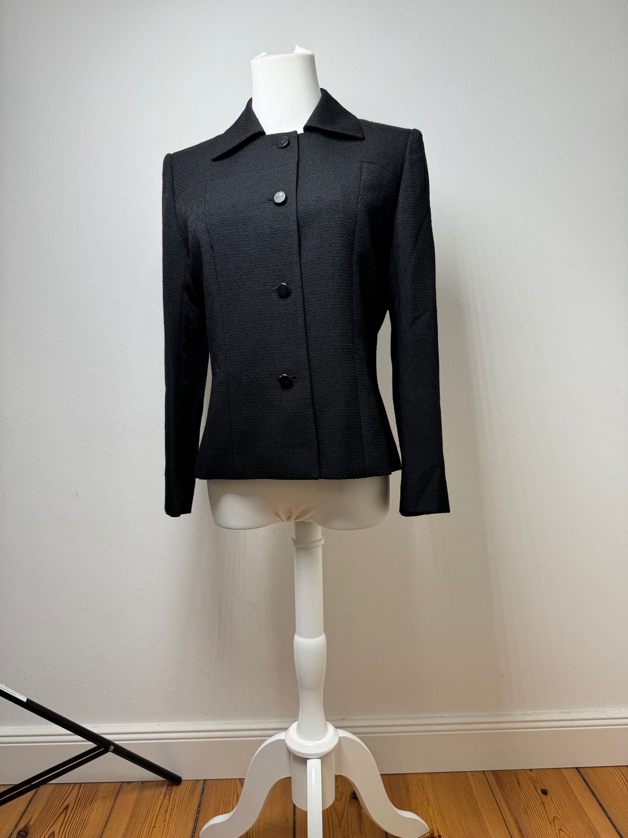 Givenchy Vintage Wool Trenchcoat black Size S / US 4 / IT 40 - 8 Thumbnail