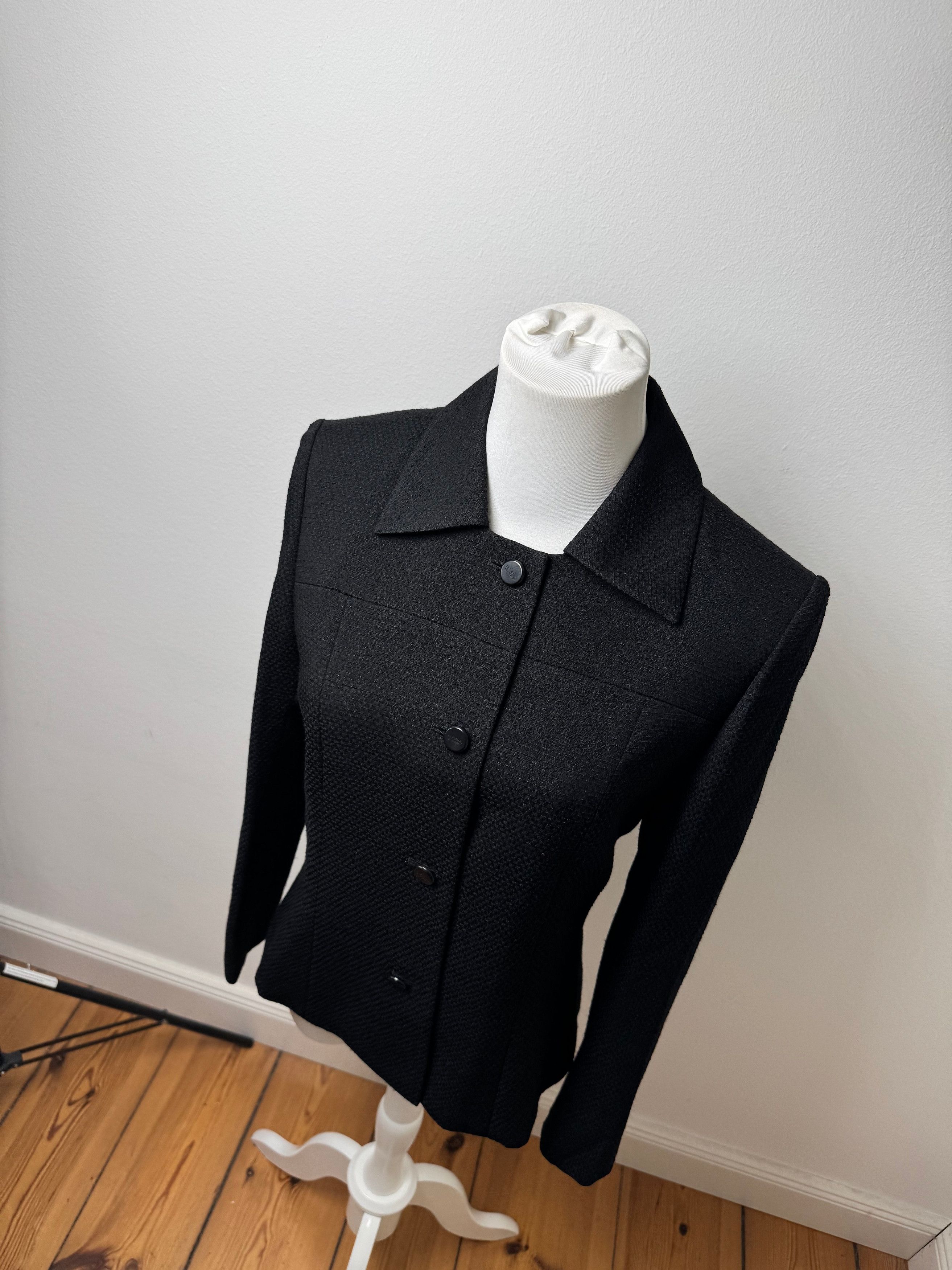 Givenchy Vintage Wool Trenchcoat black Size S / US 4 / IT 40 - 4 Thumbnail