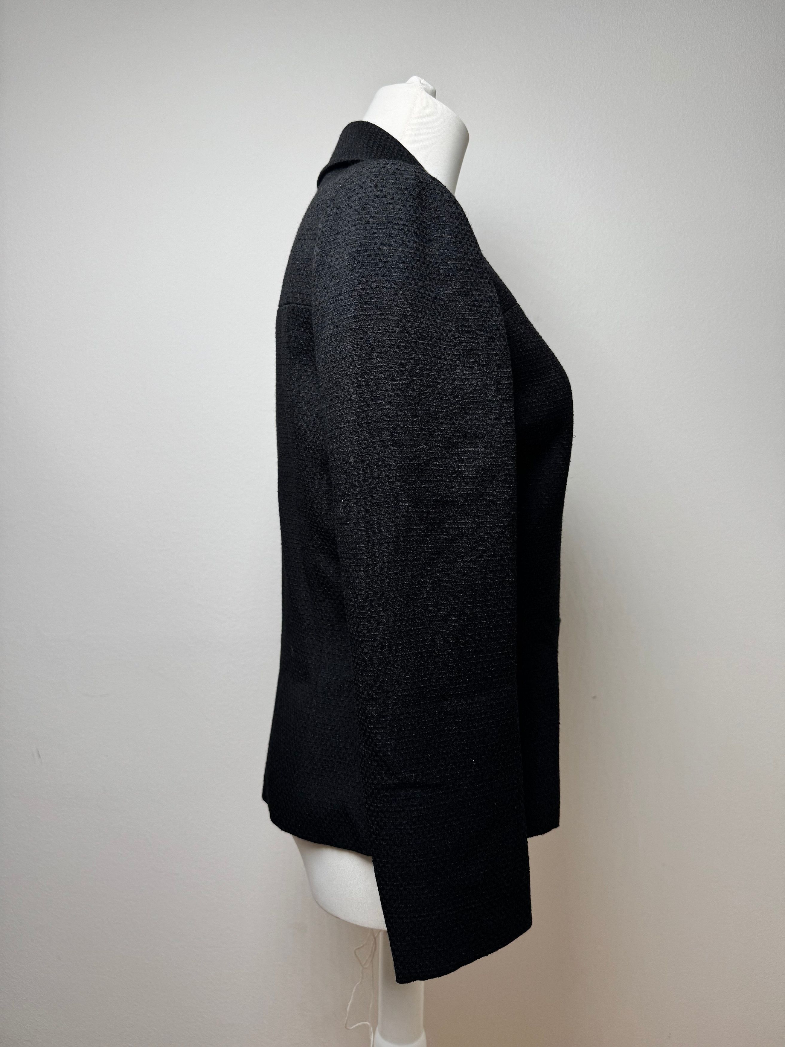 Givenchy Vintage Wool Trenchcoat black Size S / US 4 / IT 40 - 2 Thumbnail