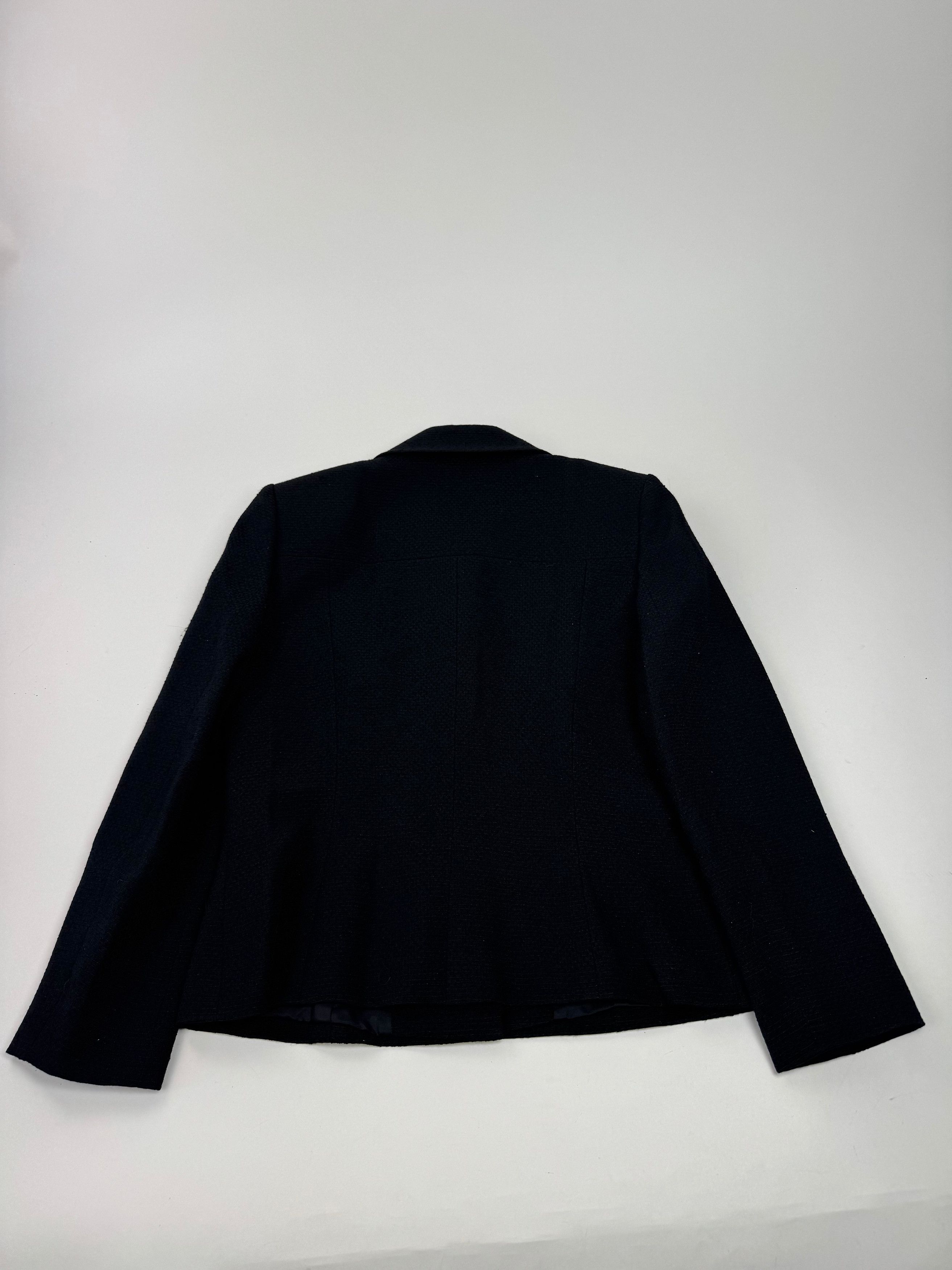 Givenchy Vintage Wool Trenchcoat black Size S / US 4 / IT 40 - 10 Thumbnail