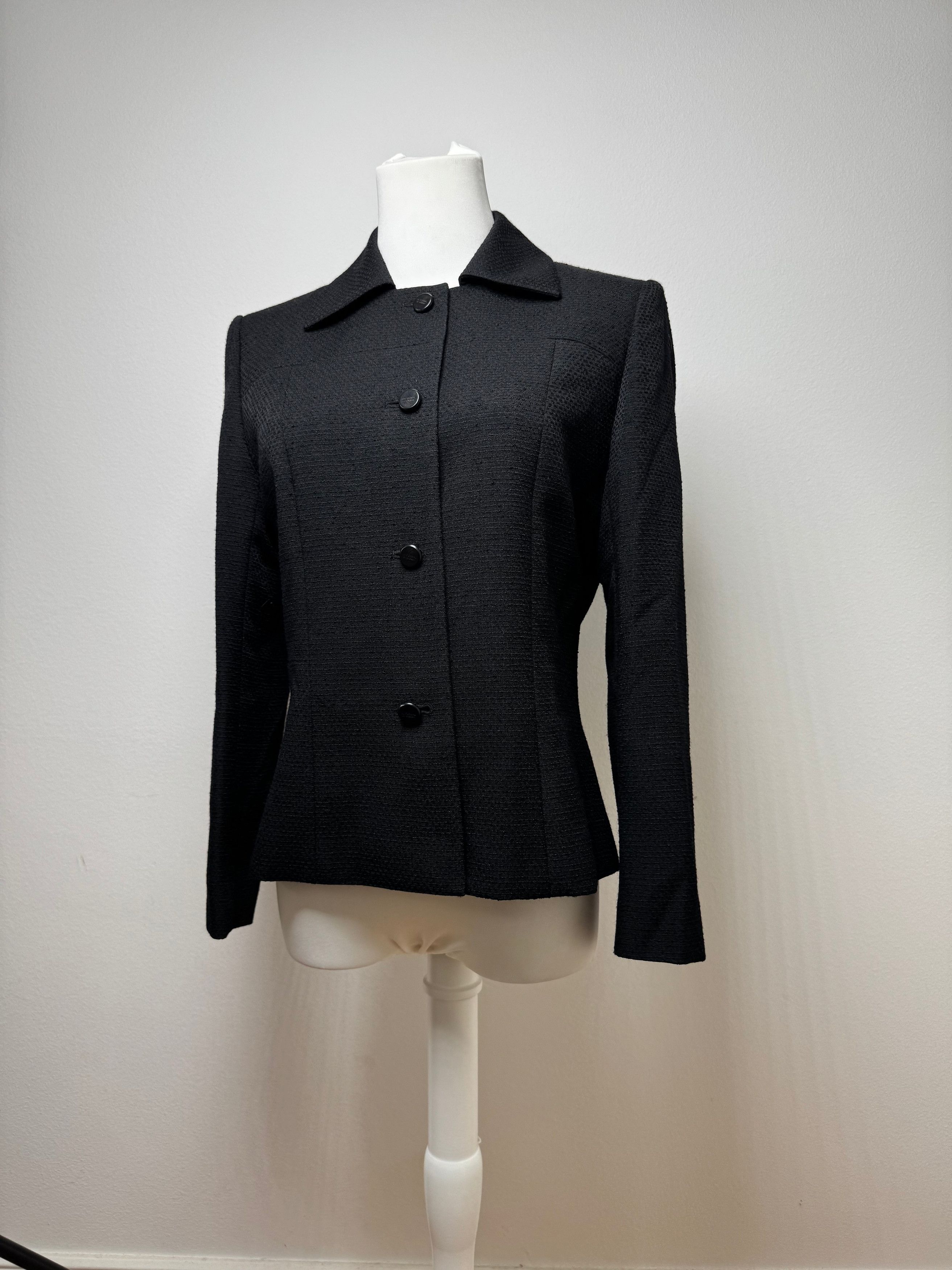 Givenchy Vintage Wool Trenchcoat black Size S / US 4 / IT 40 - 13 Thumbnail