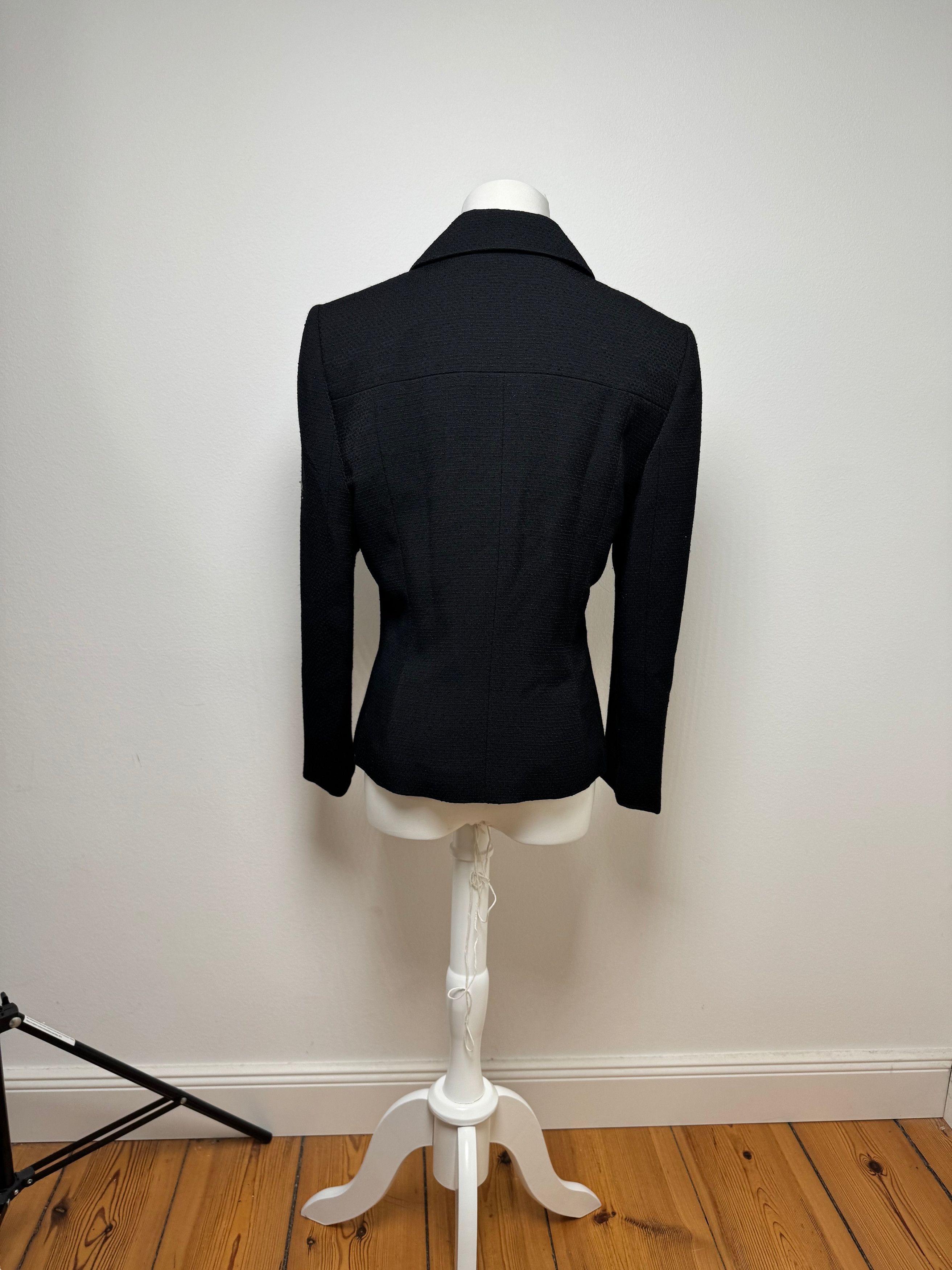 Givenchy Vintage Wool Trenchcoat black Size S / US 4 / IT 40 - 3 Thumbnail