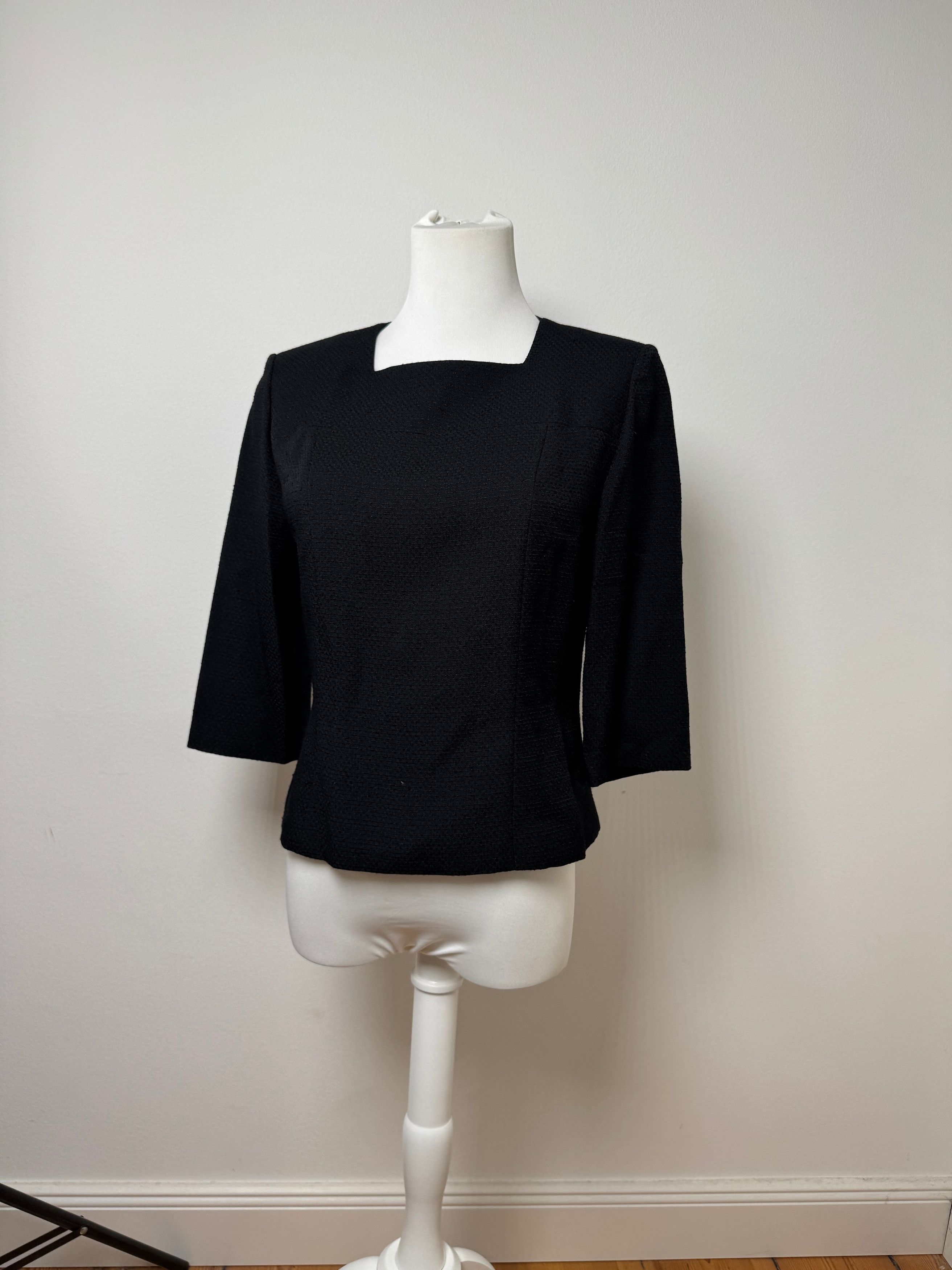 Givenchy Vintage Wool Coat black Size XS / US 0-2 / IT 36-38 - 15 Thumbnail