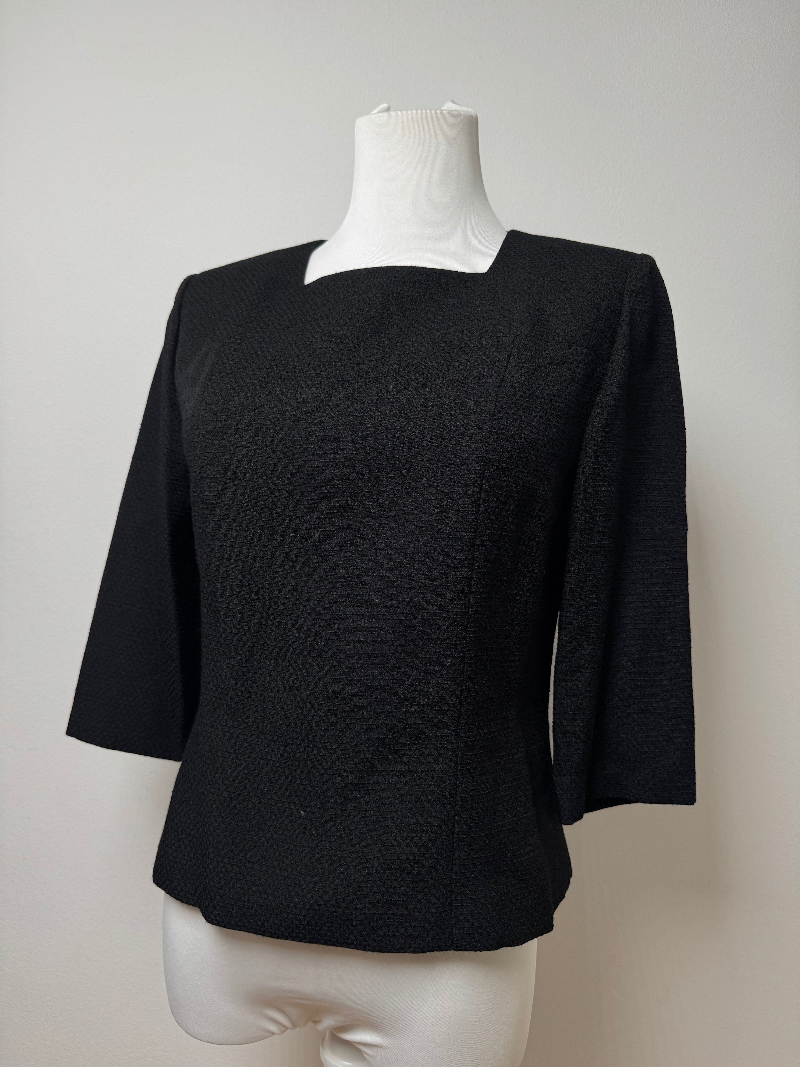 Givenchy Vintage Wool Coat black Size XS / US 0-2 / IT 36-38 - 9 Thumbnail