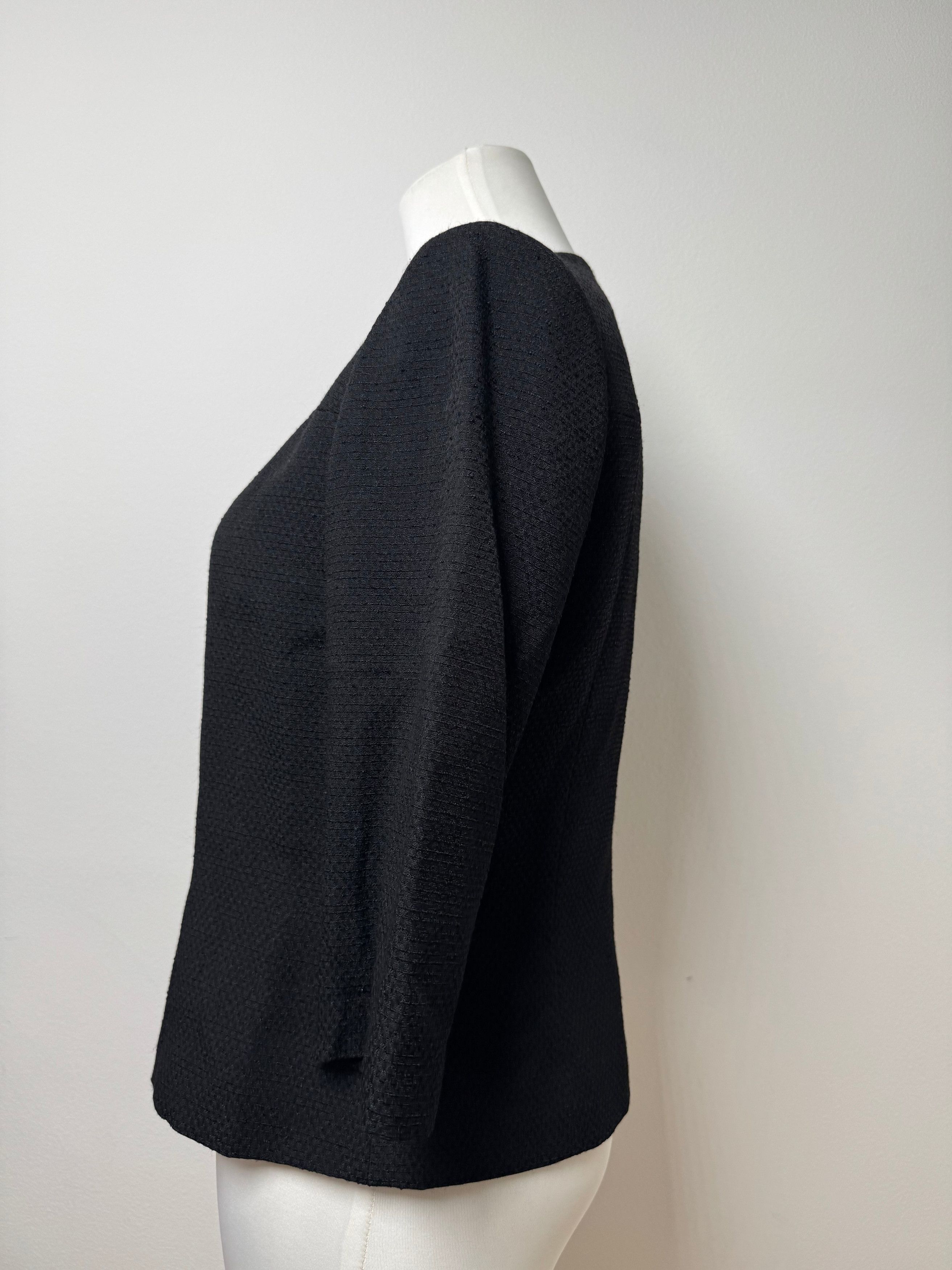 Givenchy Vintage Wool Coat black Size XS / US 0-2 / IT 36-38 - 3 Thumbnail