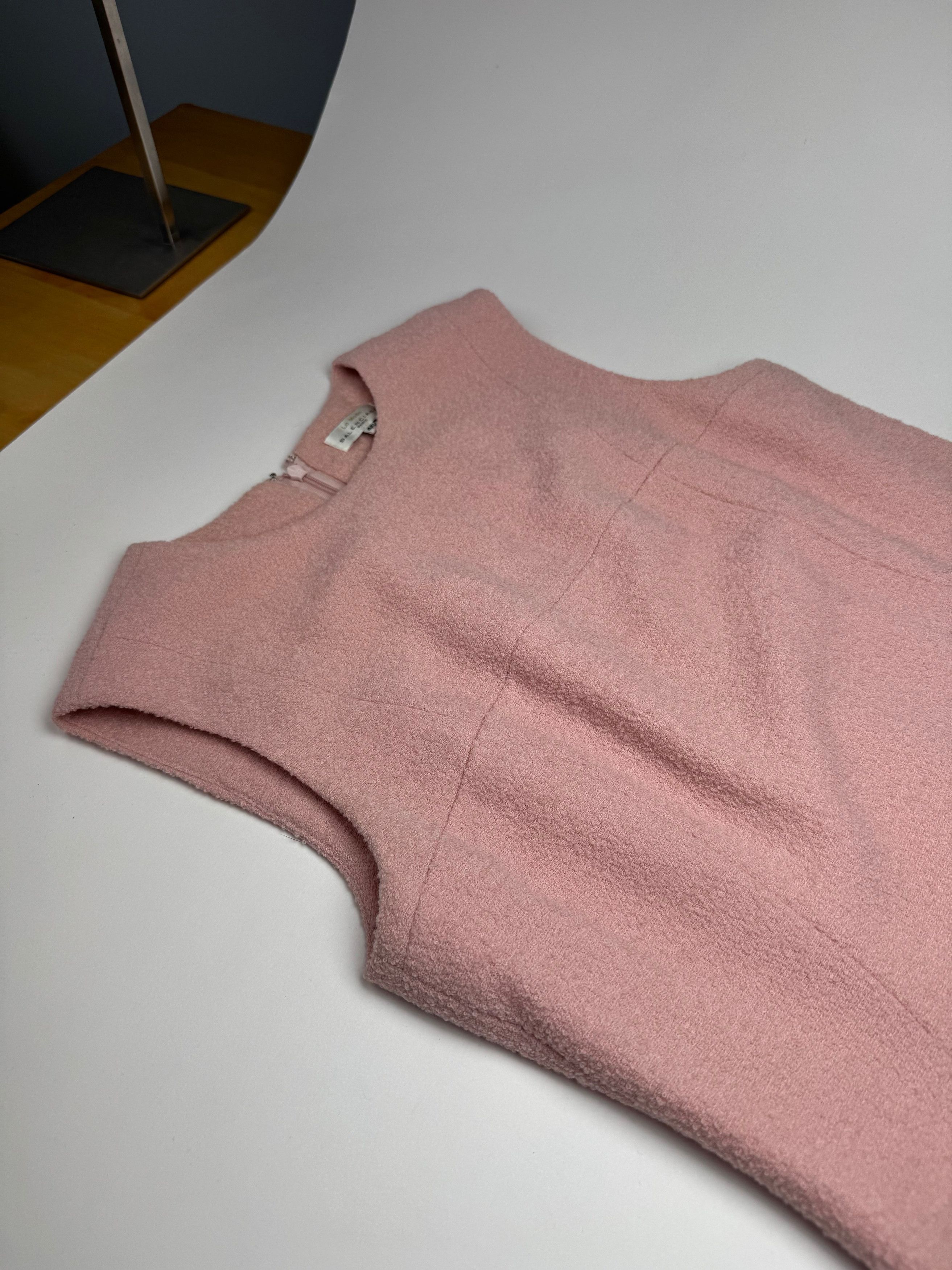 Balenciaga Vintage Wool Dress M pink Size L / US 10 / IT 46 - 12 Thumbnail