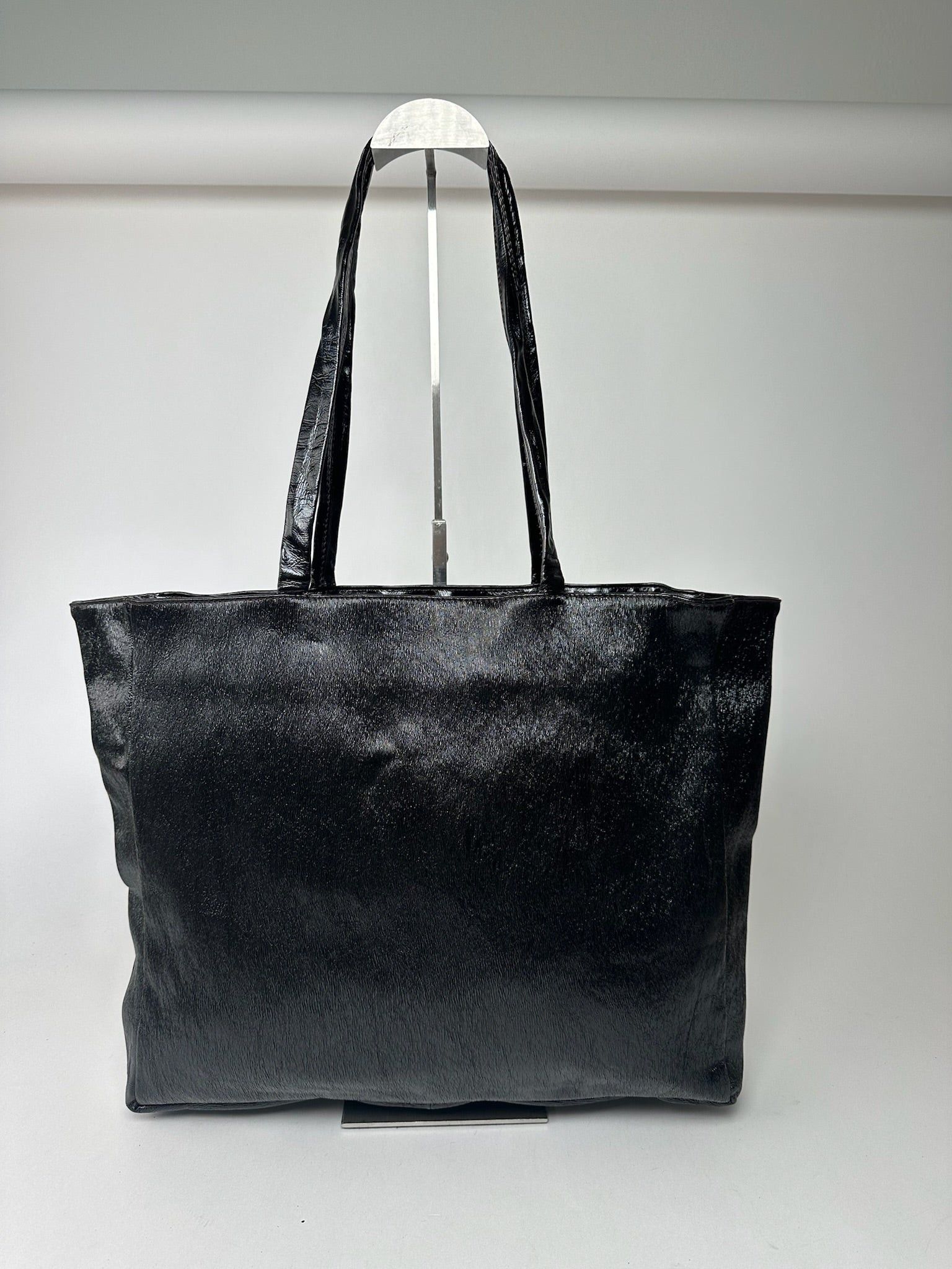 Bottega Veneta Vintage Leather Shopper black Size ONE SIZE - 11 Thumbnail