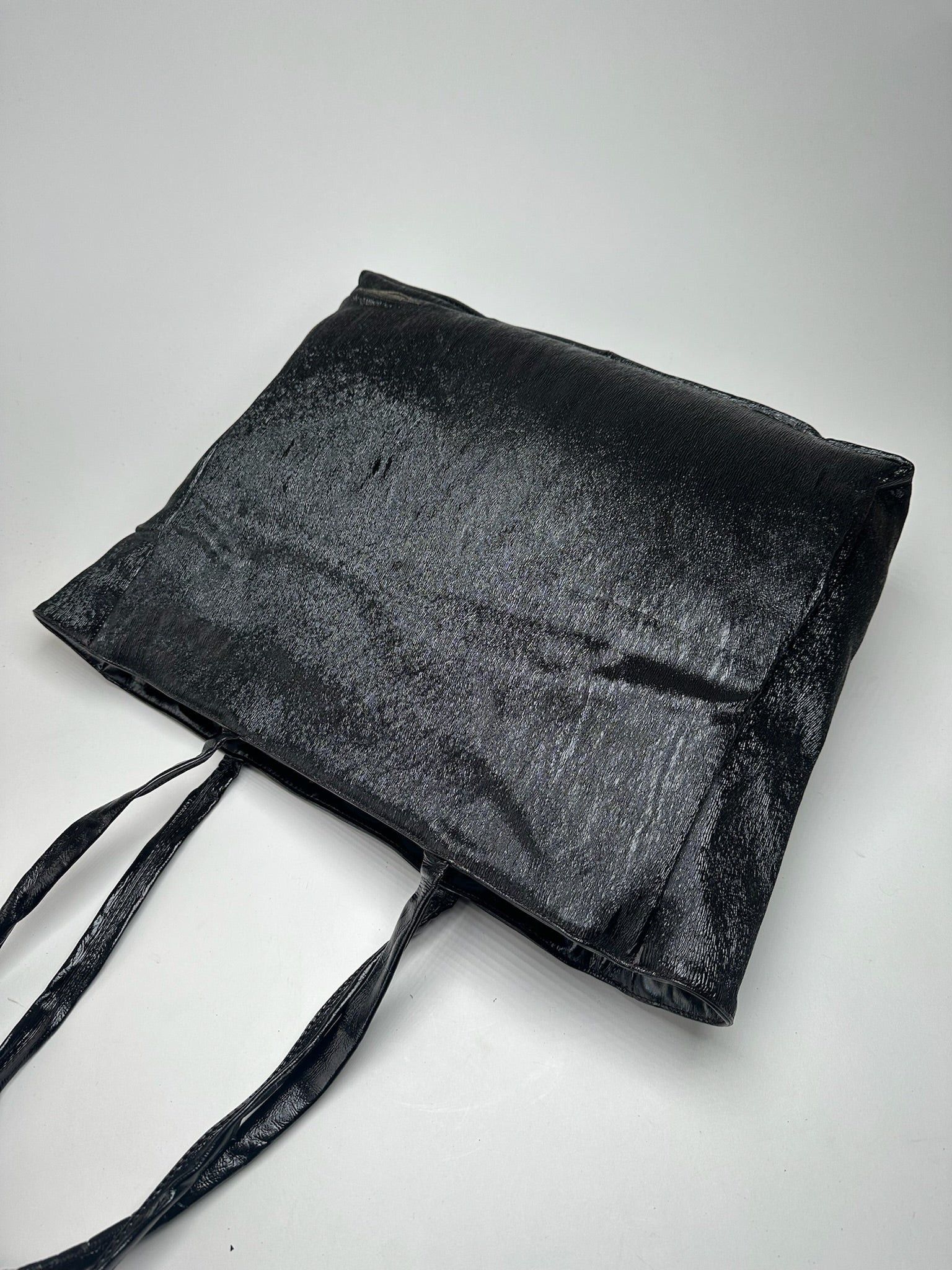 Bottega Veneta Vintage Leather Shopper black Size ONE SIZE - 5 Thumbnail
