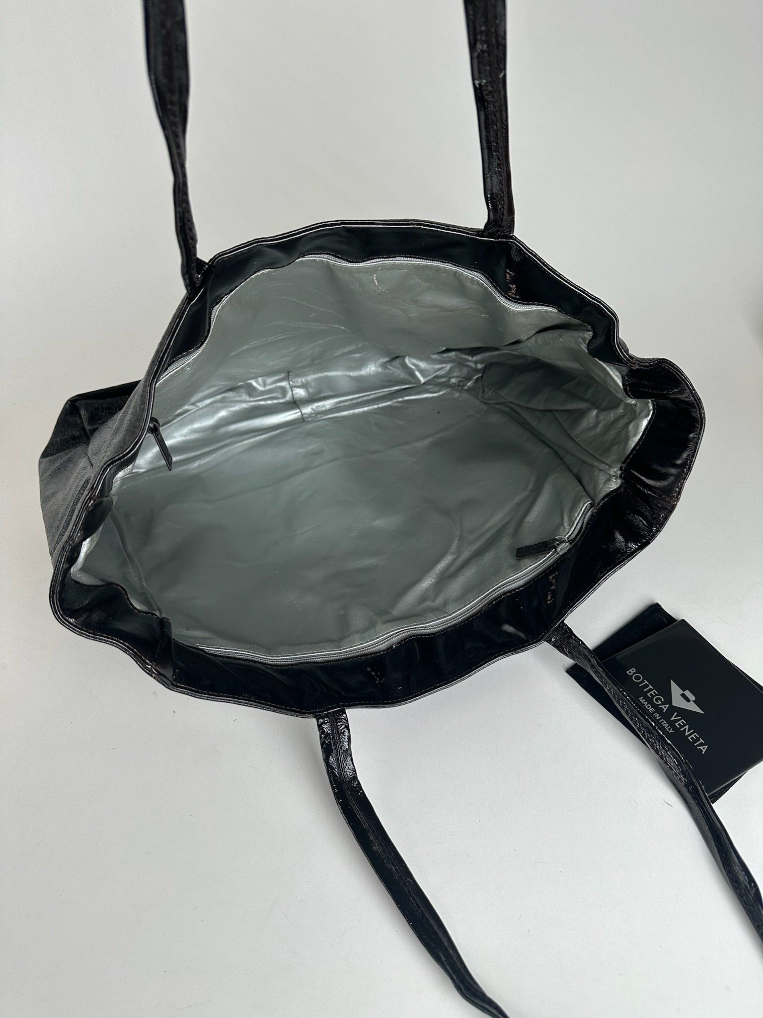 Bottega Veneta Vintage Leather Shopper black Size ONE SIZE - 3 Thumbnail
