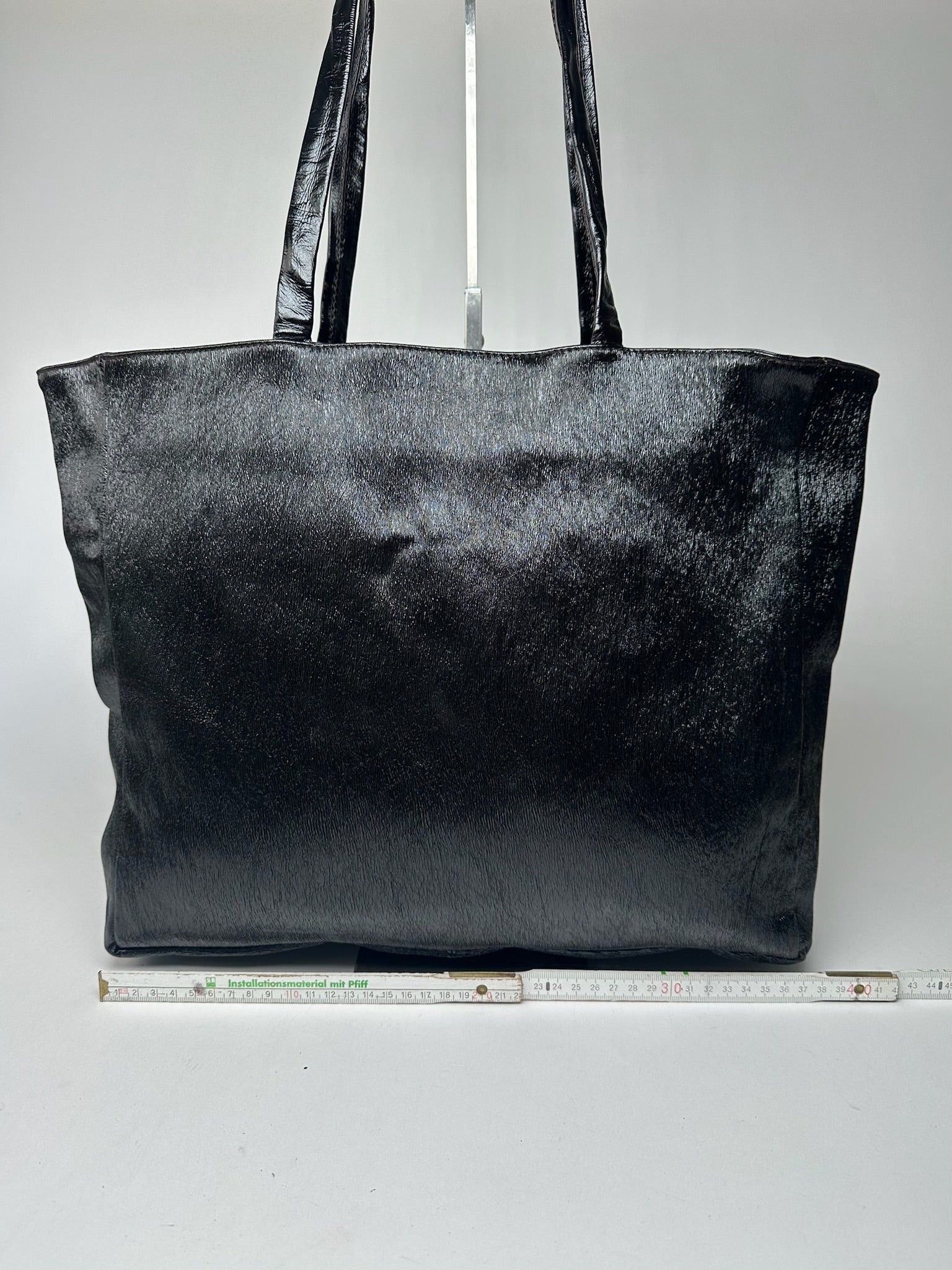Bottega Veneta Vintage Leather Shopper black Size ONE SIZE - 10 Thumbnail
