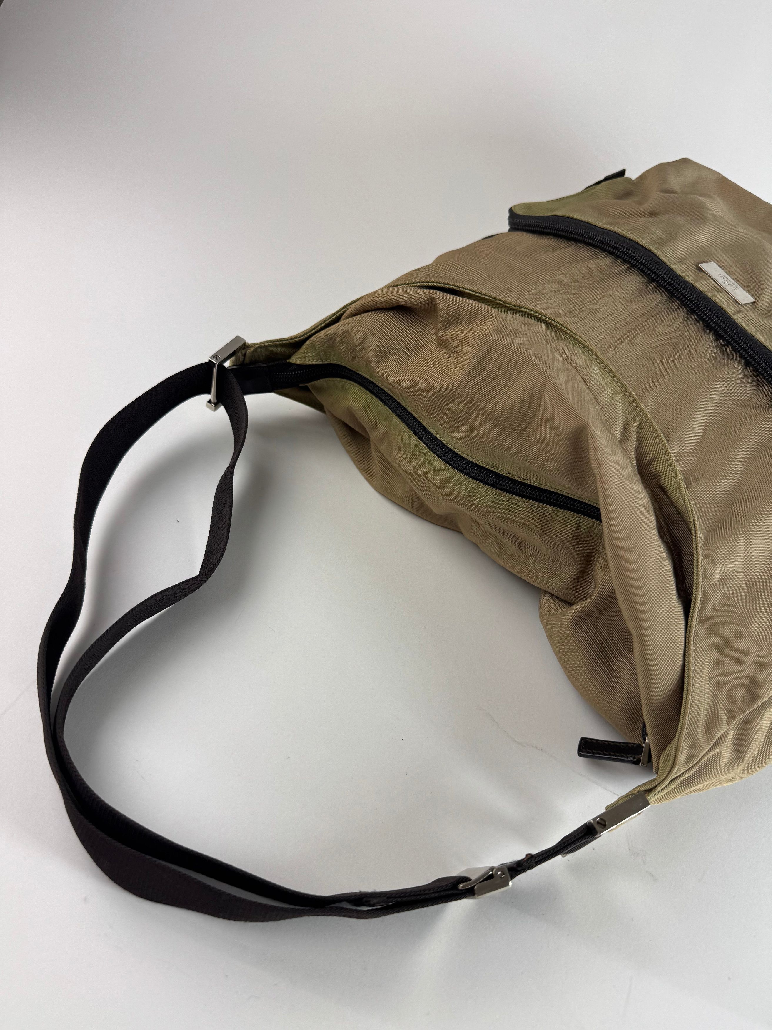 Gucci Vintage Canvas Bag Khaki Brown Size ONE SIZE - 4 Thumbnail