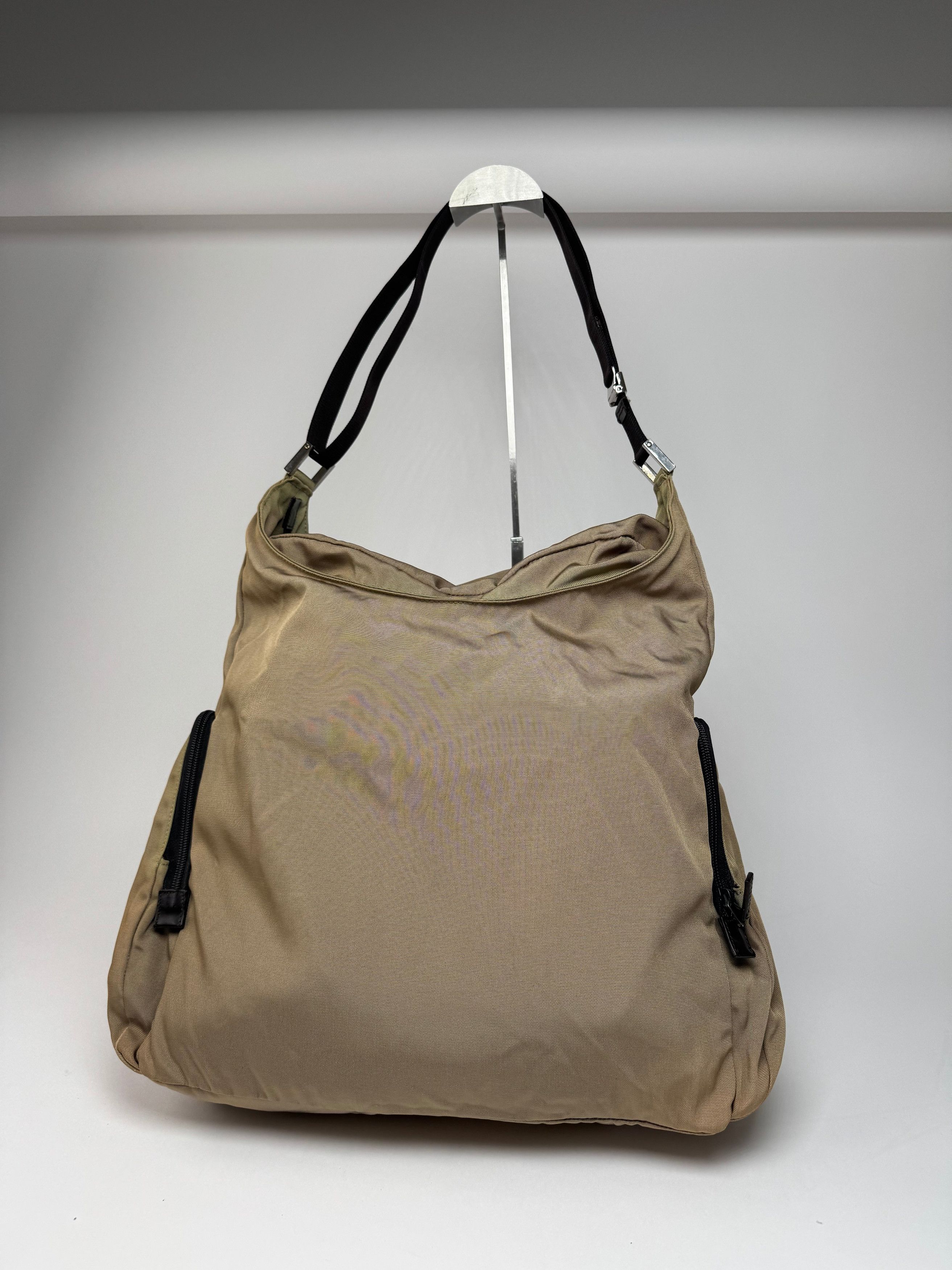 Gucci Vintage Canvas Bag Khaki Brown Size ONE SIZE - 2 Thumbnail