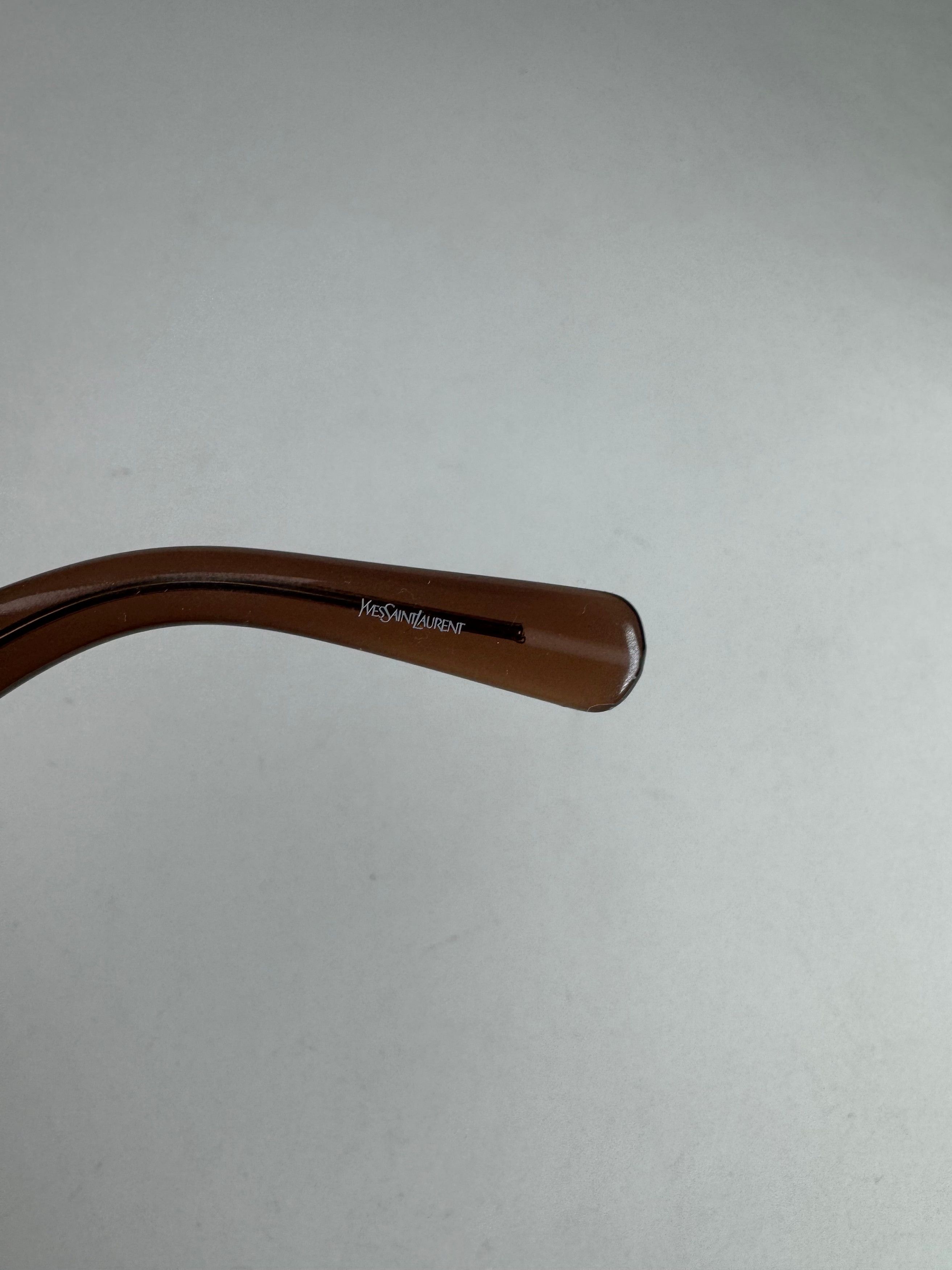 Other Vintage Ysl sunglasses brown Size ONE SIZE - 10 Thumbnail