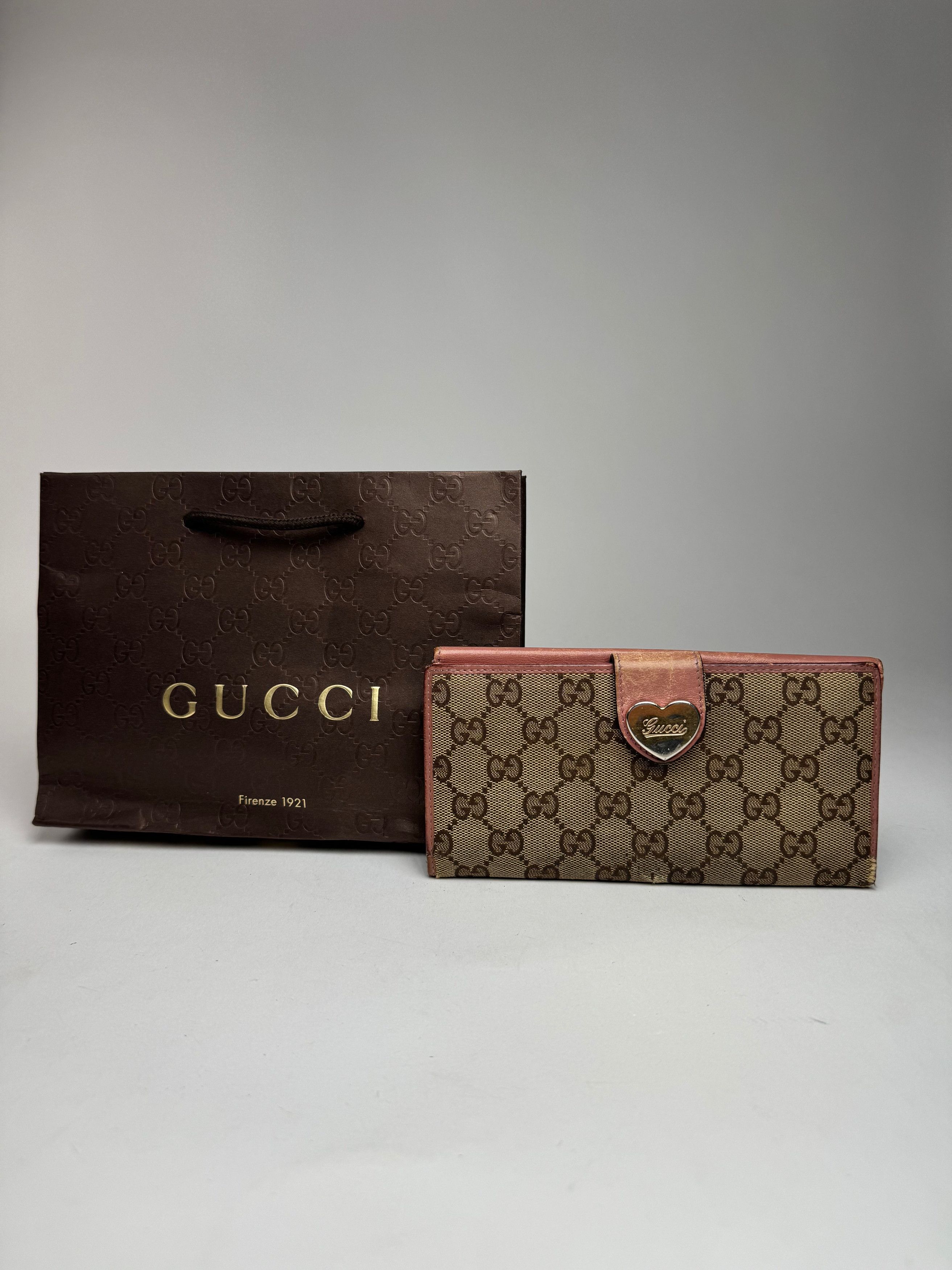 Gucci Vintage Monogram Wallet beige Size ONE SIZE - 10 Thumbnail