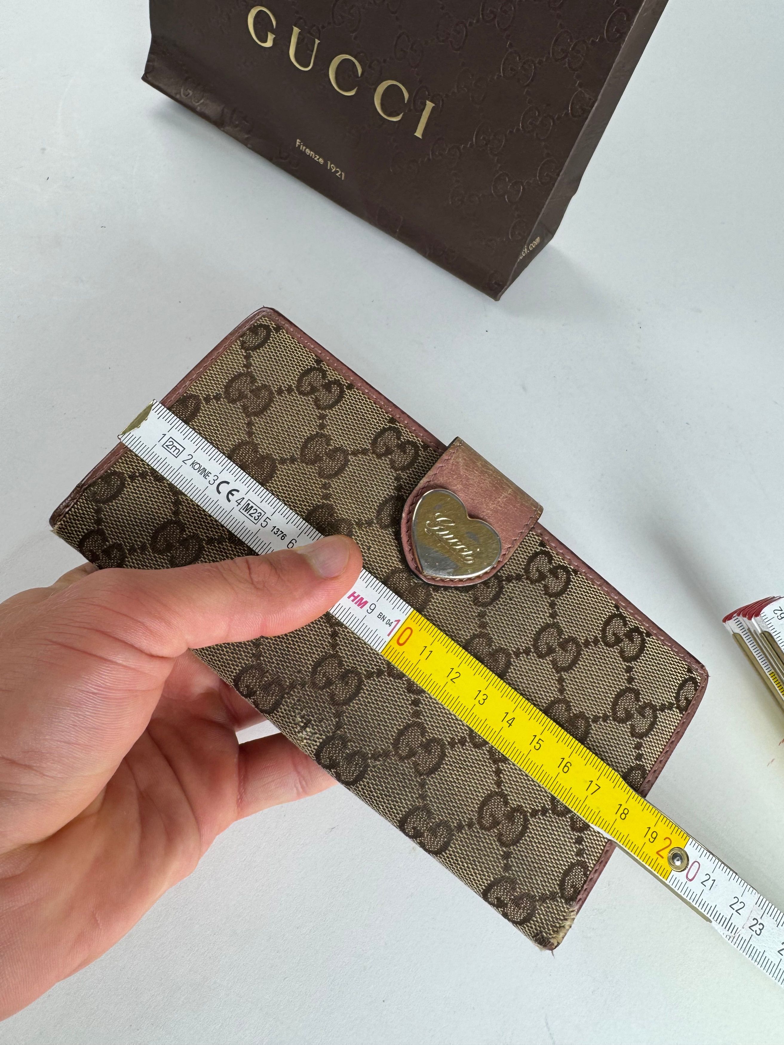 Gucci Vintage Monogram Wallet beige Size ONE SIZE - 4 Thumbnail