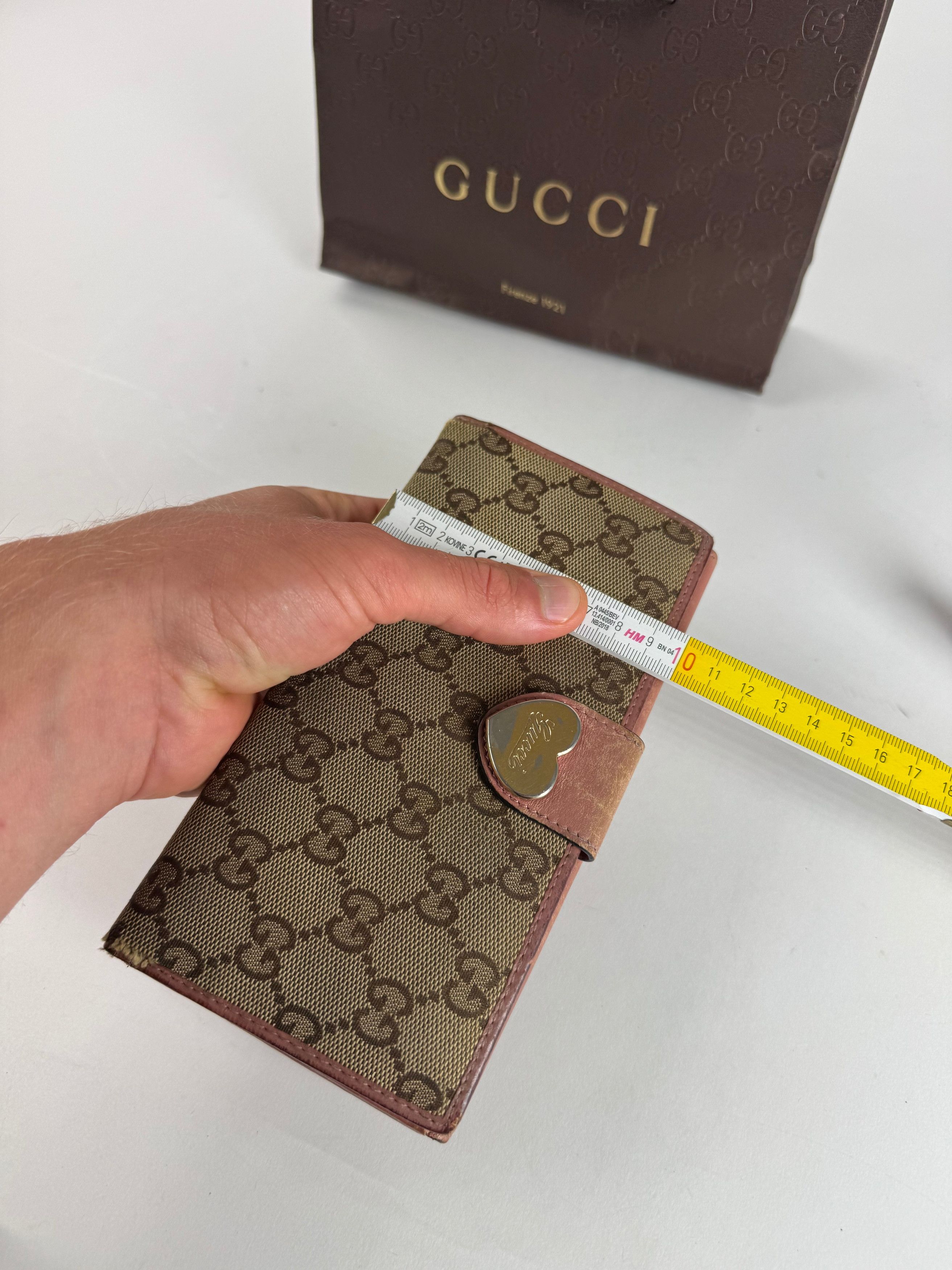 Gucci Vintage Monogram Wallet beige Size ONE SIZE - 3 Thumbnail