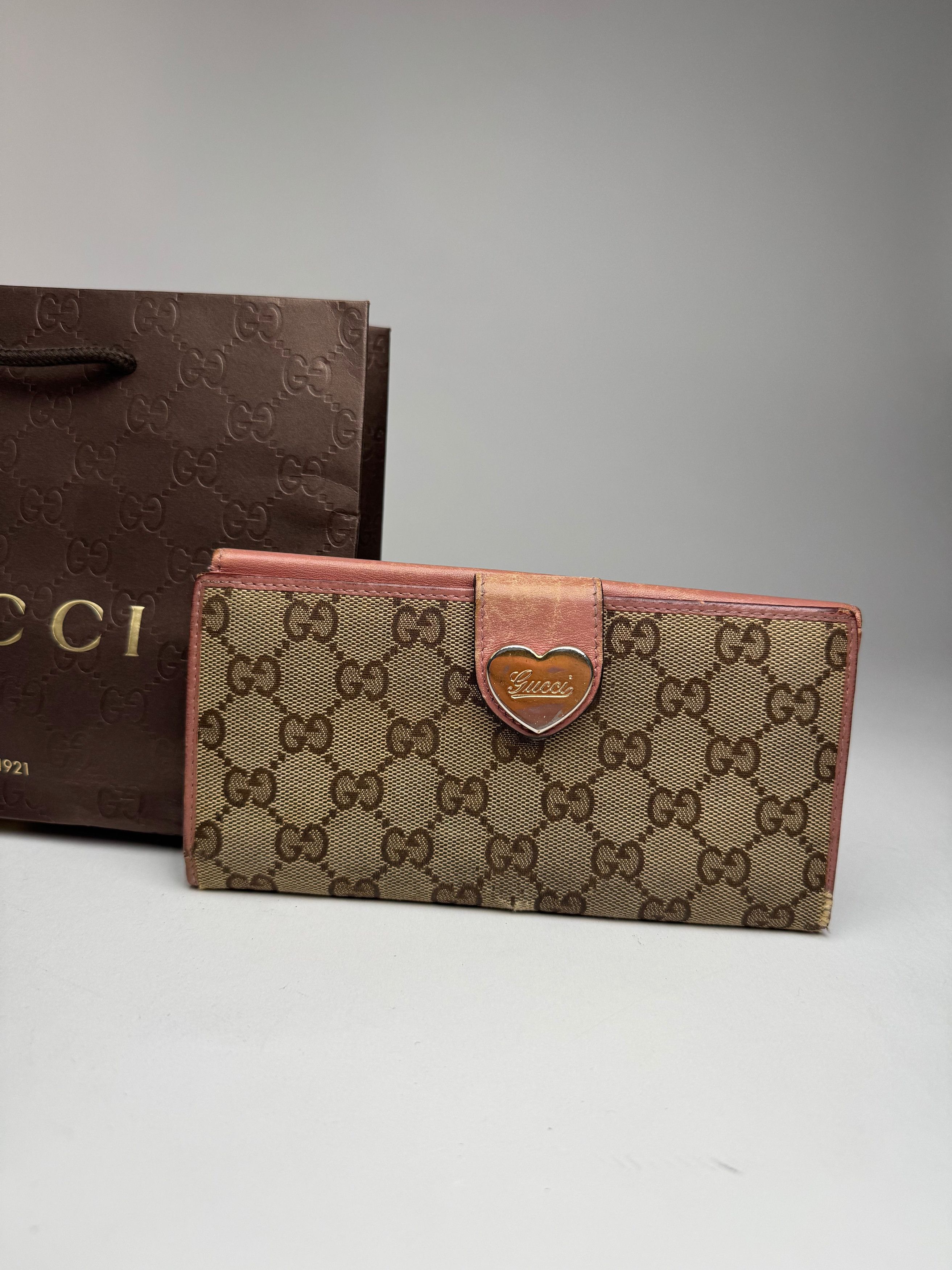 Gucci Vintage Monogram Wallet beige Size ONE SIZE - 11 Thumbnail