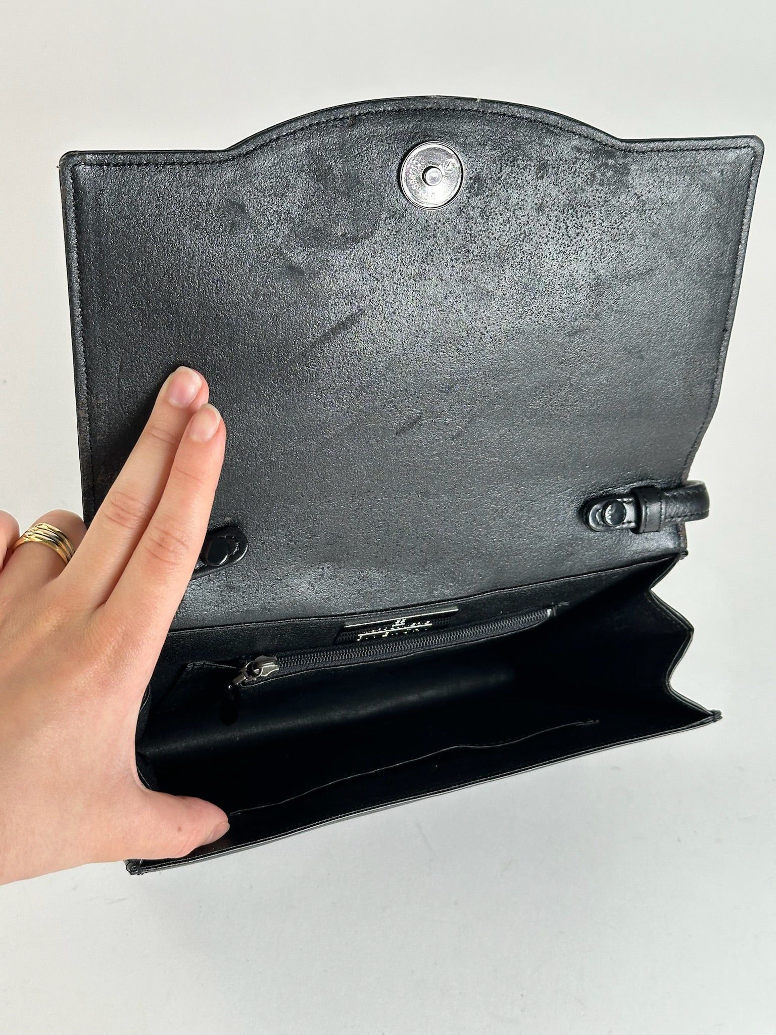 Givenchy Vintage Leather bag black Size ONE SIZE - 14 Thumbnail