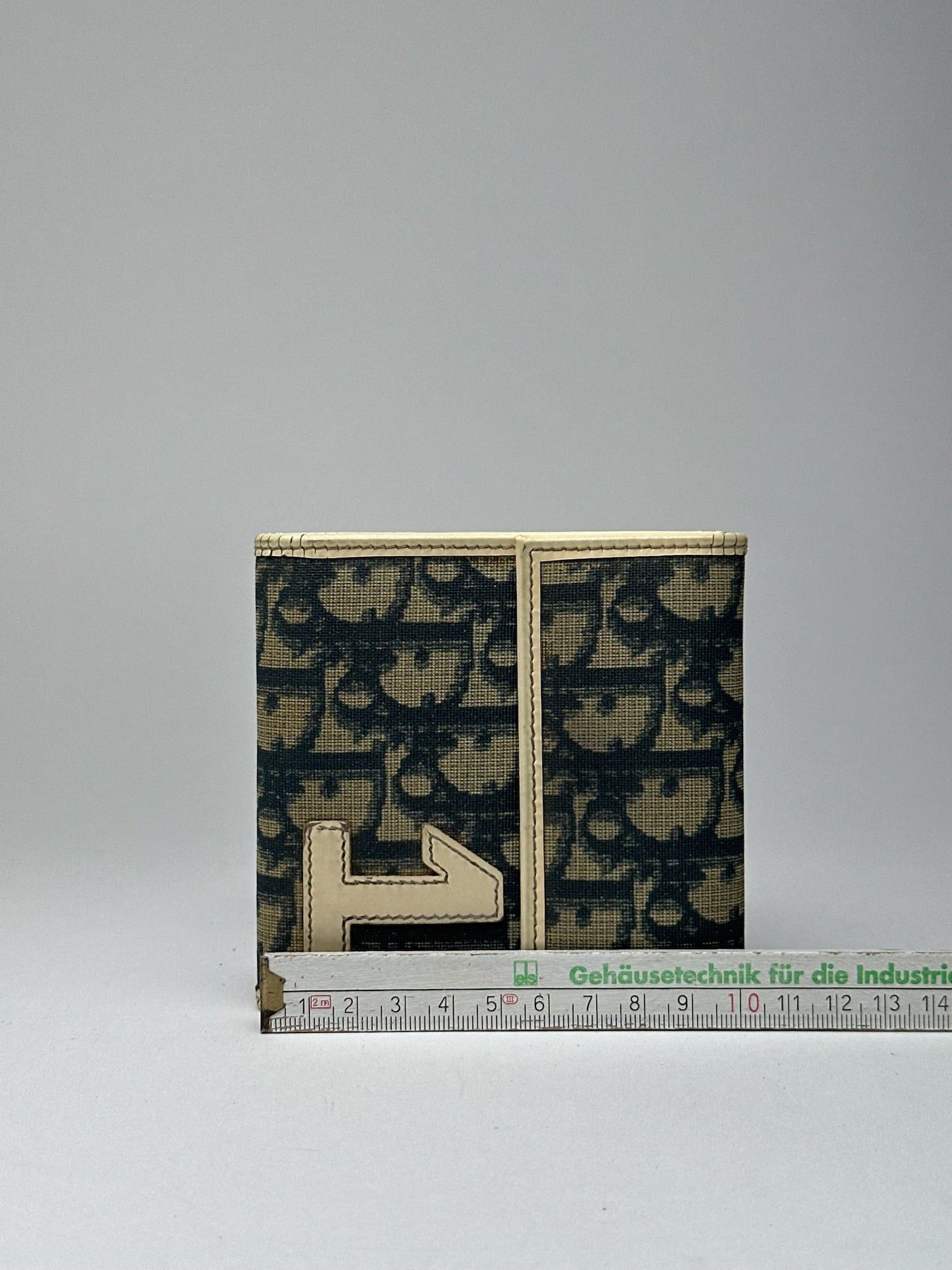 Dior Vintage Oblique Monogram wallet blue white Size ONE SIZE - 10 Thumbnail