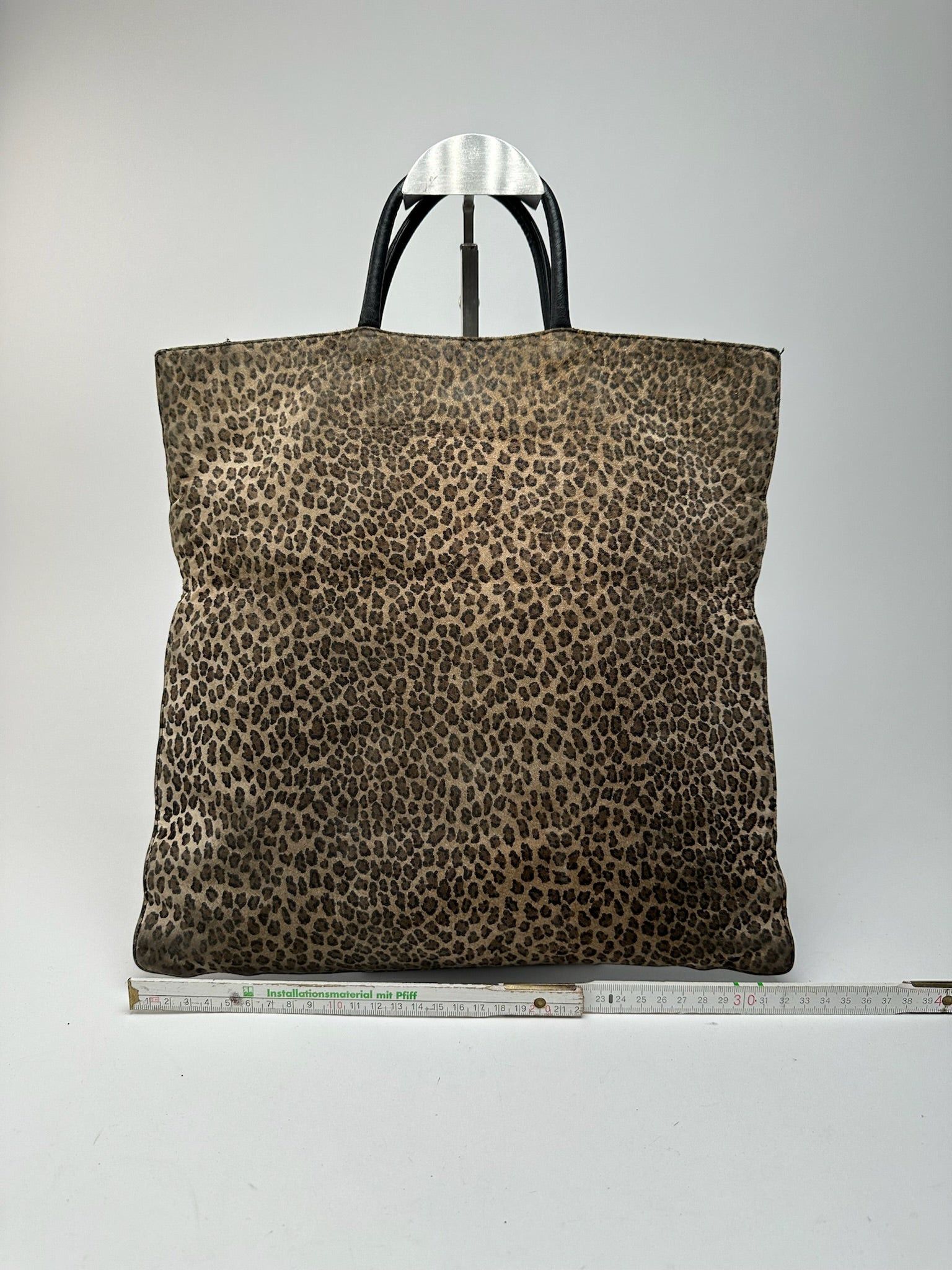 Loewe Vintage Madrid Leopard bag black brown Size ONE SIZE - 10 Thumbnail