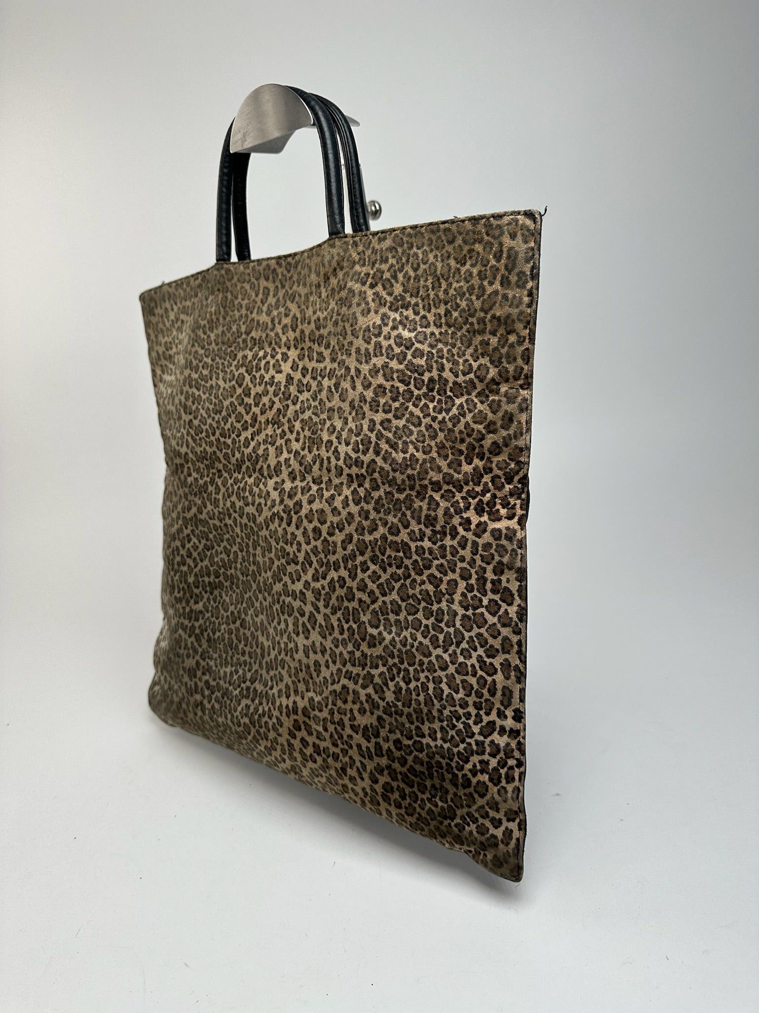 Loewe Vintage Madrid Leopard bag black brown Size ONE SIZE - 2 Thumbnail