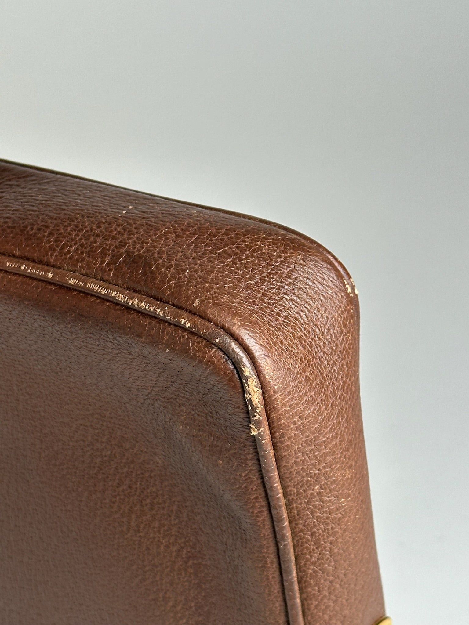 Gucci Vintage Leather Clutch Brown Size ONE SIZE - 8 Thumbnail