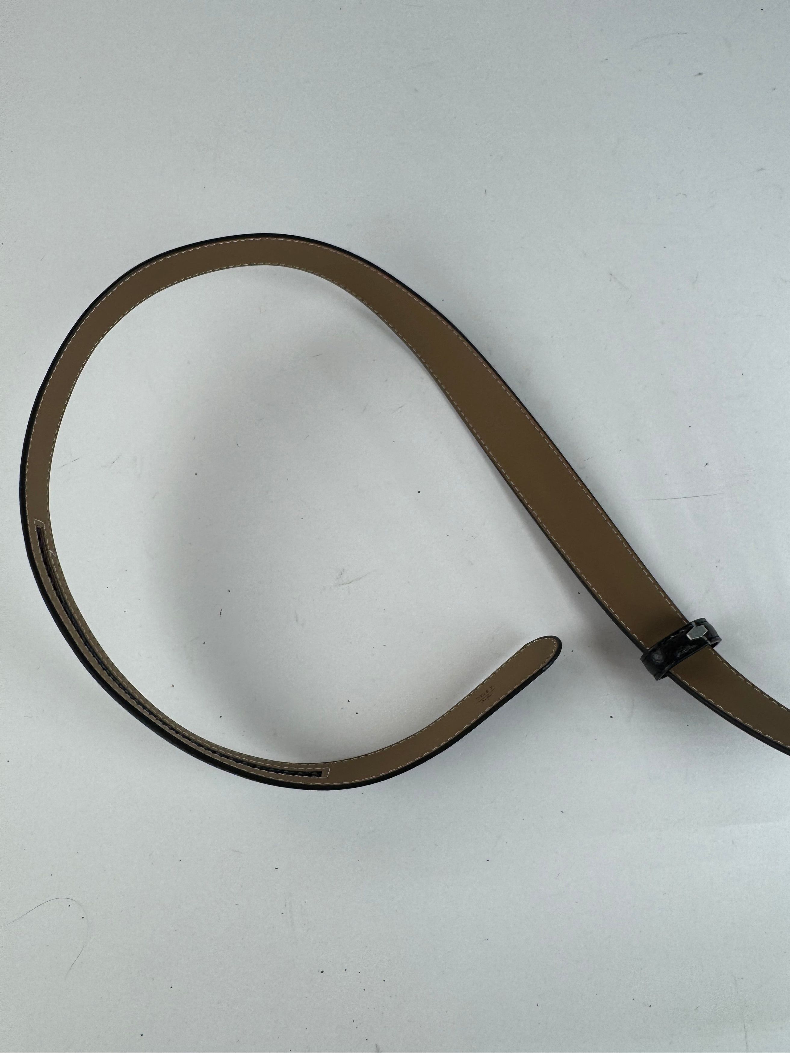 Cartier Vintage Leather belt black Size ONE SIZE - 6 Thumbnail