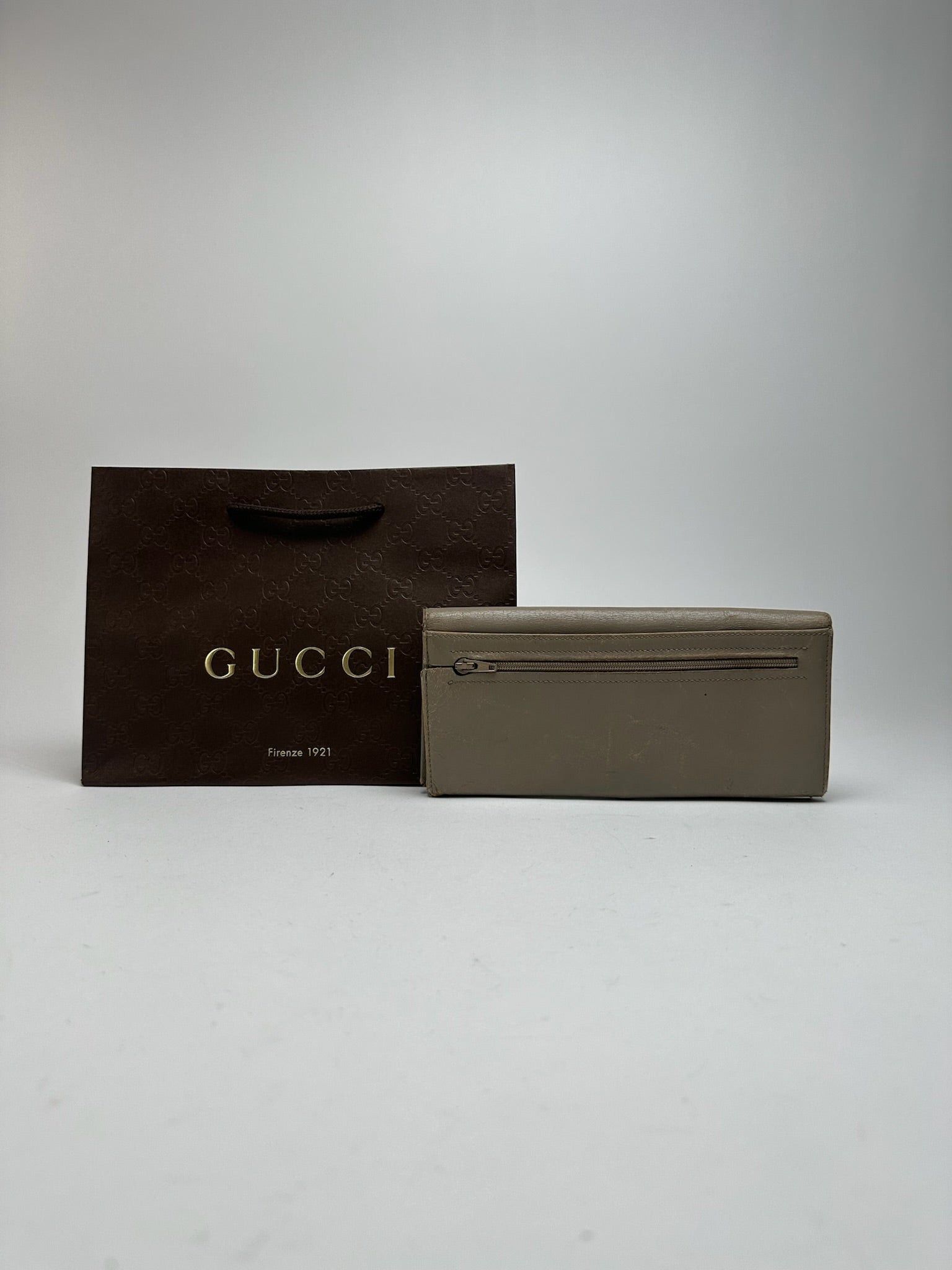 Gucci Vintage Horsebit Patent Leather Wallet beige Size ONE SIZE - 8 Thumbnail