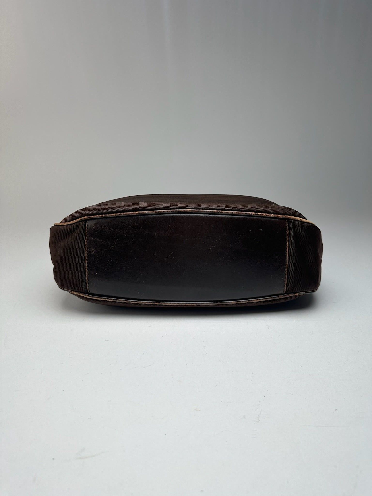 Gucci Vintage Bambo Polyester Bag Brown Size ONE SIZE - 11 Thumbnail