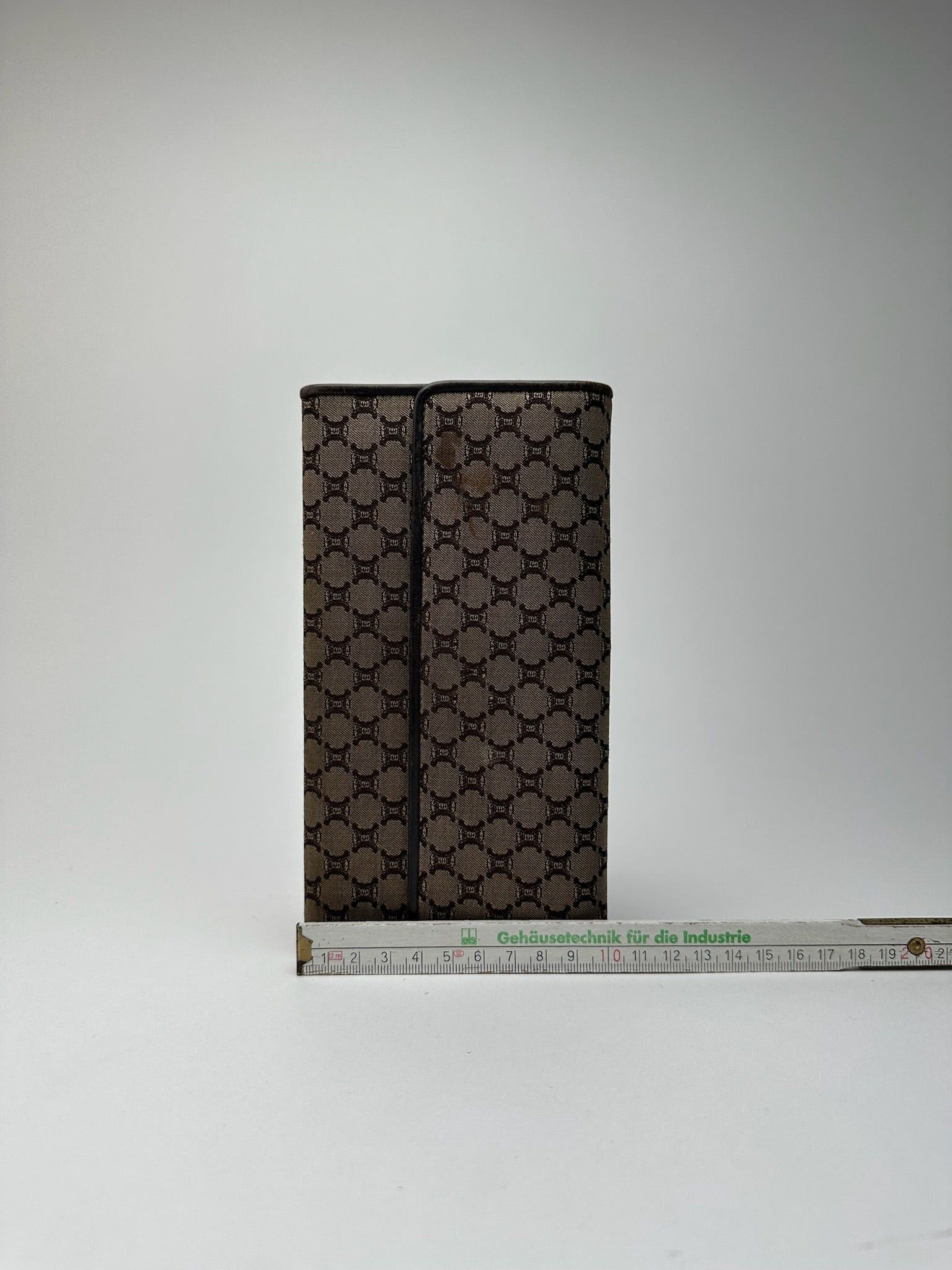 Celine Vintage Monogram Canvas leather wallet brown Size ONE SIZE - 12 Thumbnail