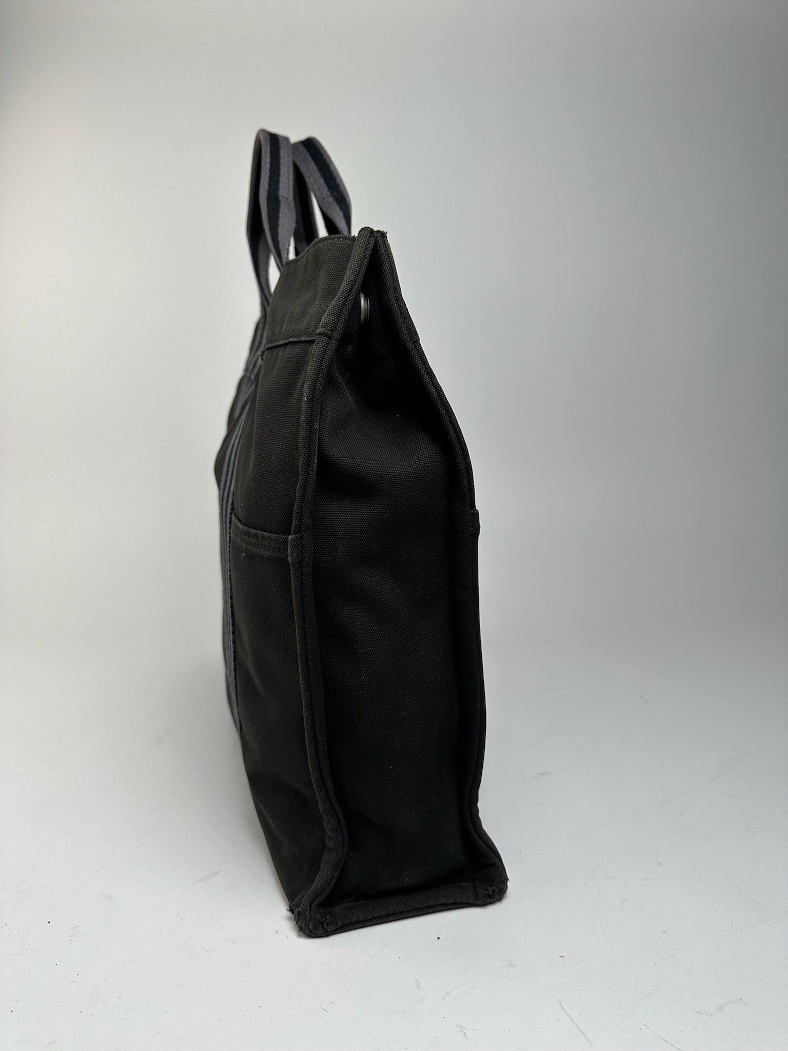 Other Vintage Hermes Shopper bag black Size ONE SIZE - 5 Thumbnail