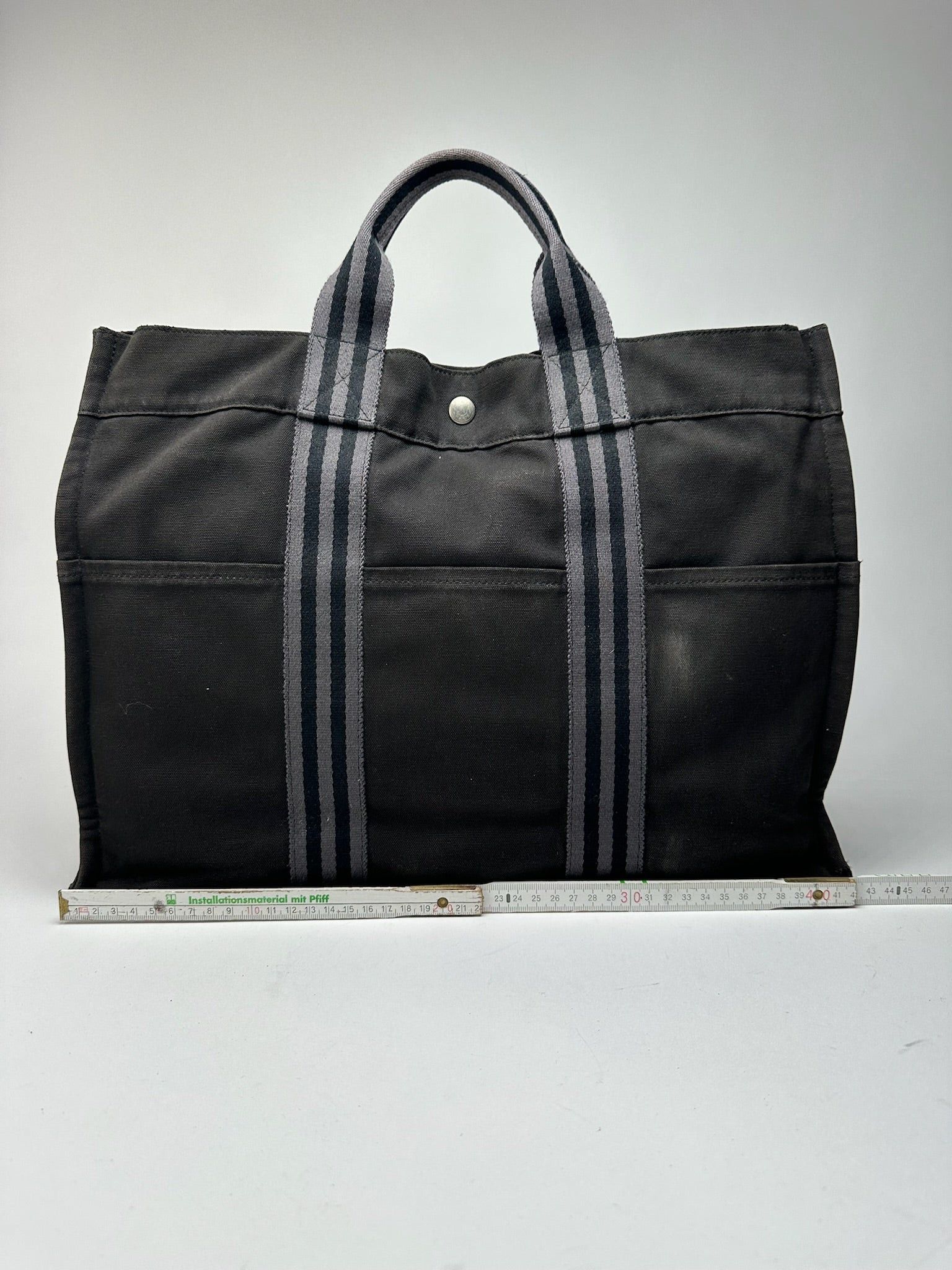 Other Vintage Hermes Shopper bag black Size ONE SIZE - 10 Thumbnail