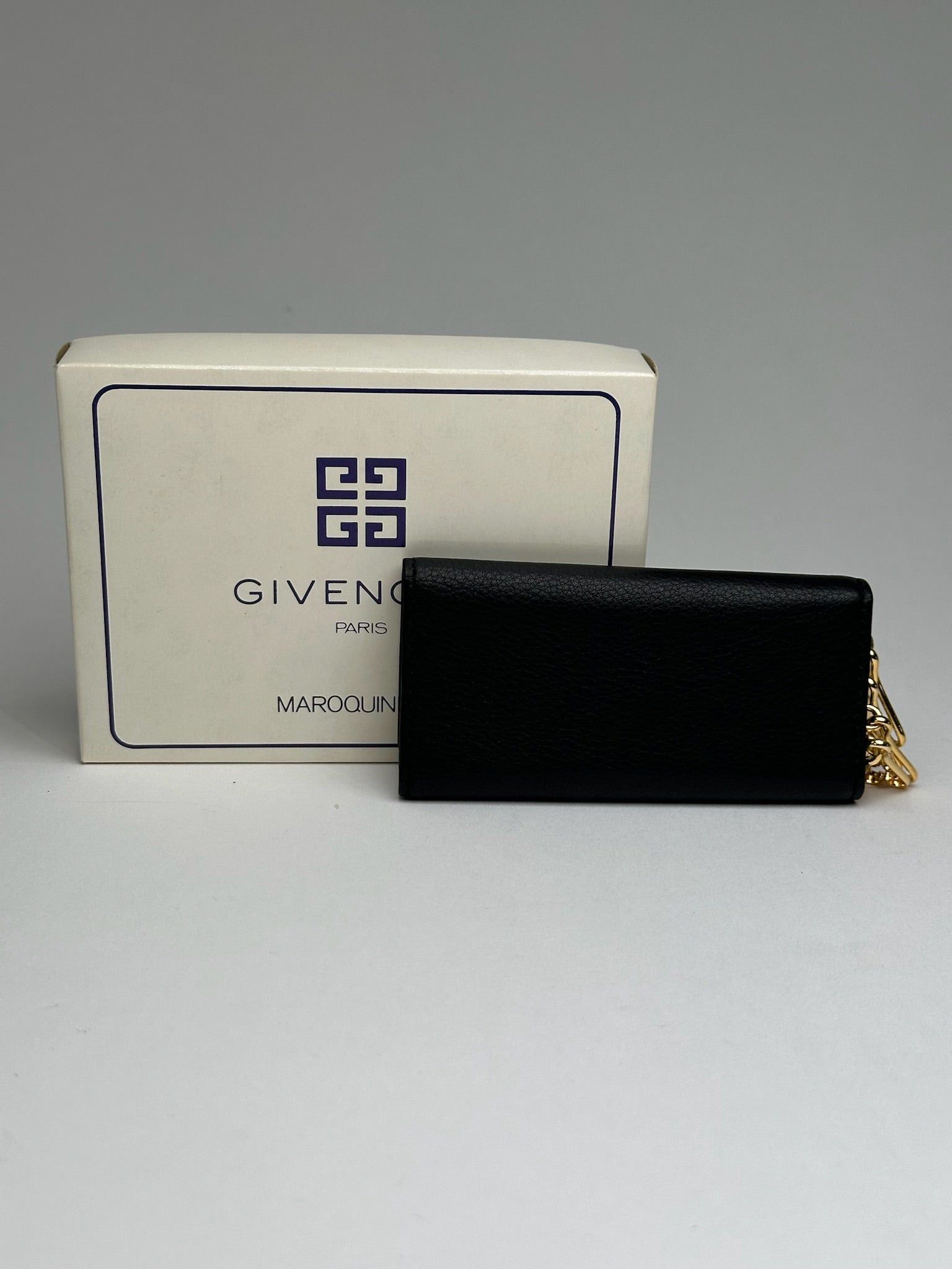 Givenchy Vintage Leather key Holder black Size ONE SIZE - 3 Thumbnail