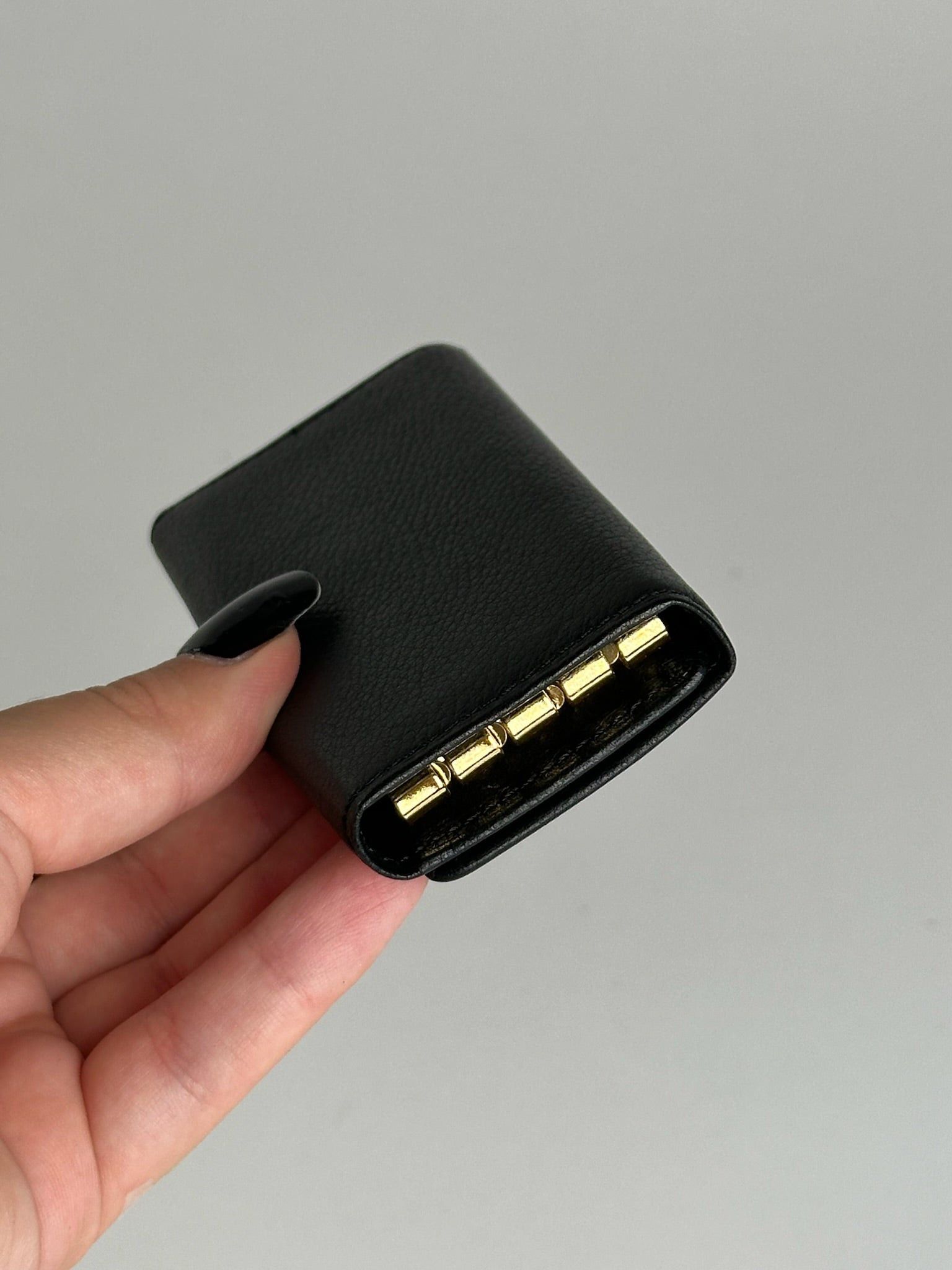Givenchy Vintage Leather key Holder black Size ONE SIZE - 6 Thumbnail
