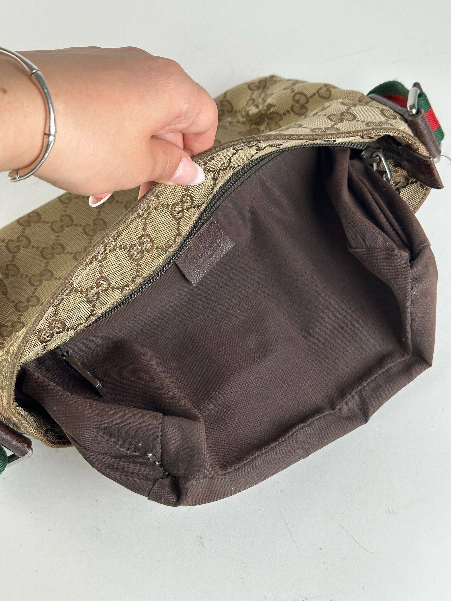 Gucci Vintage Monogram bag beige Size ONE SIZE - 7 Thumbnail