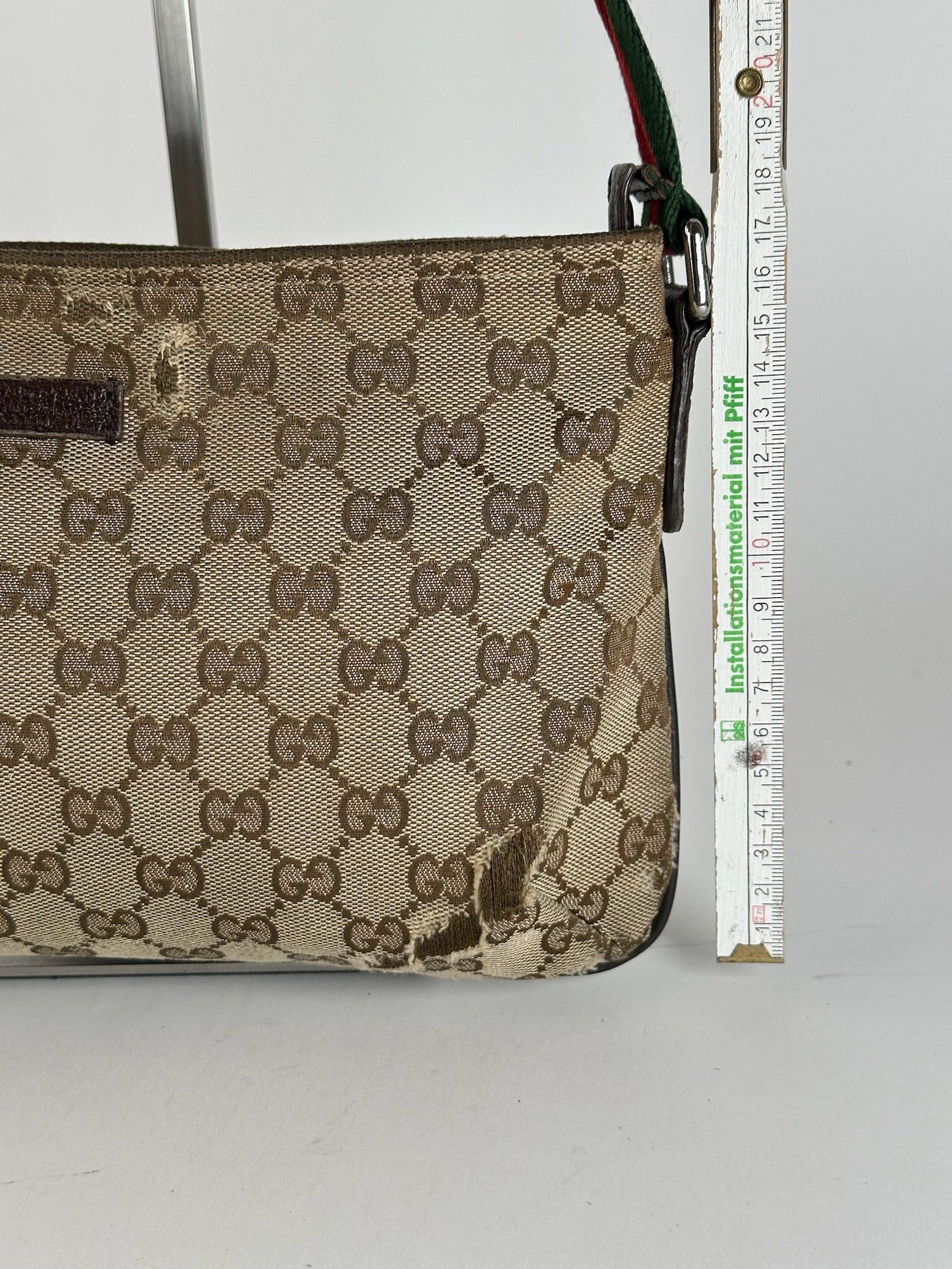 Gucci Vintage Monogram bag beige Size ONE SIZE - 14 Thumbnail