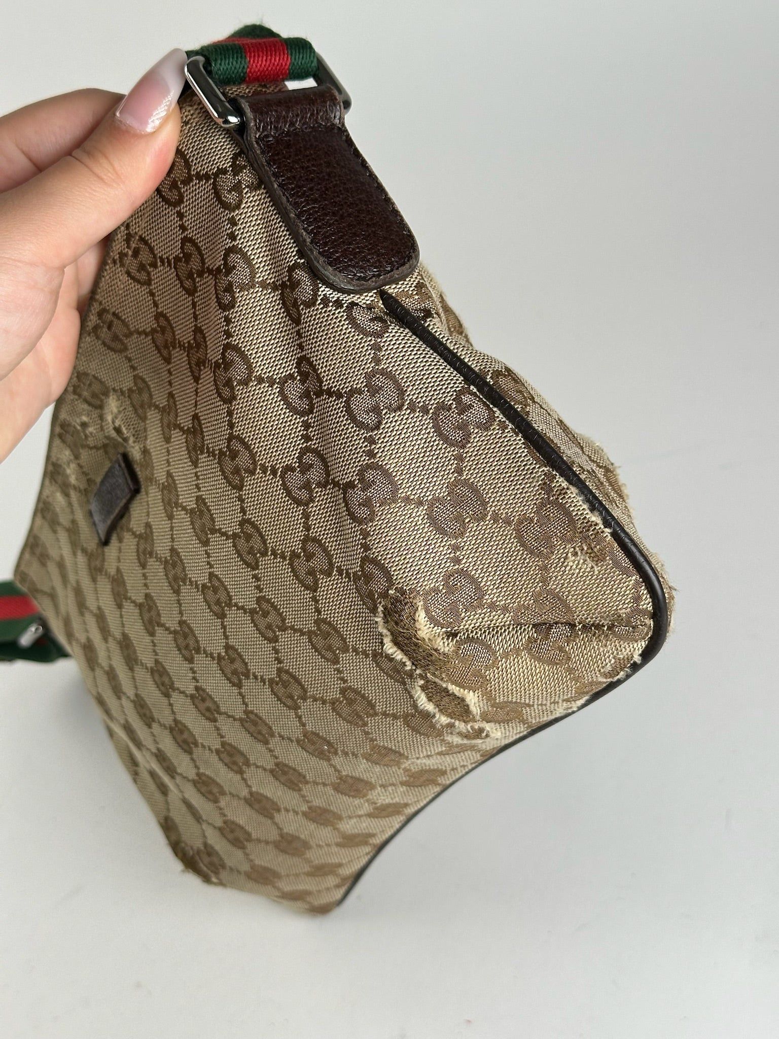 Gucci Vintage Monogram bag beige Size ONE SIZE - 11 Thumbnail
