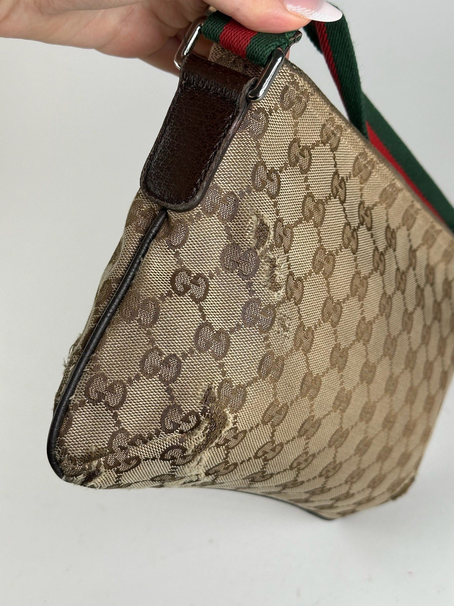 Gucci Vintage Monogram bag beige Size ONE SIZE - 10 Thumbnail