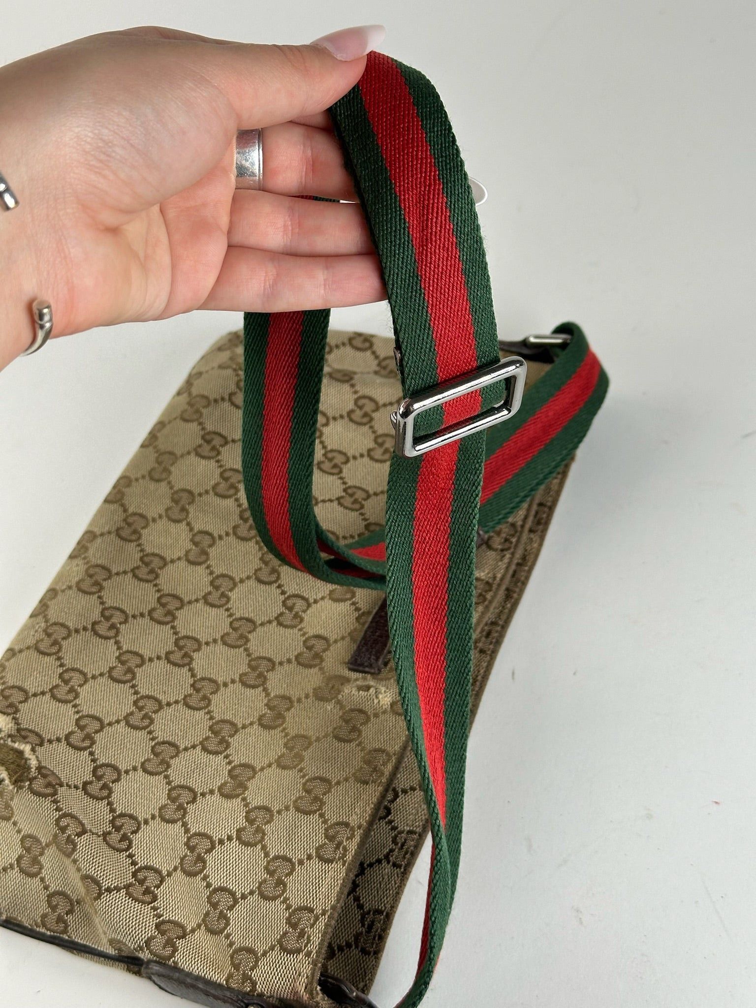 Gucci Vintage Monogram bag beige Size ONE SIZE - 3 Thumbnail