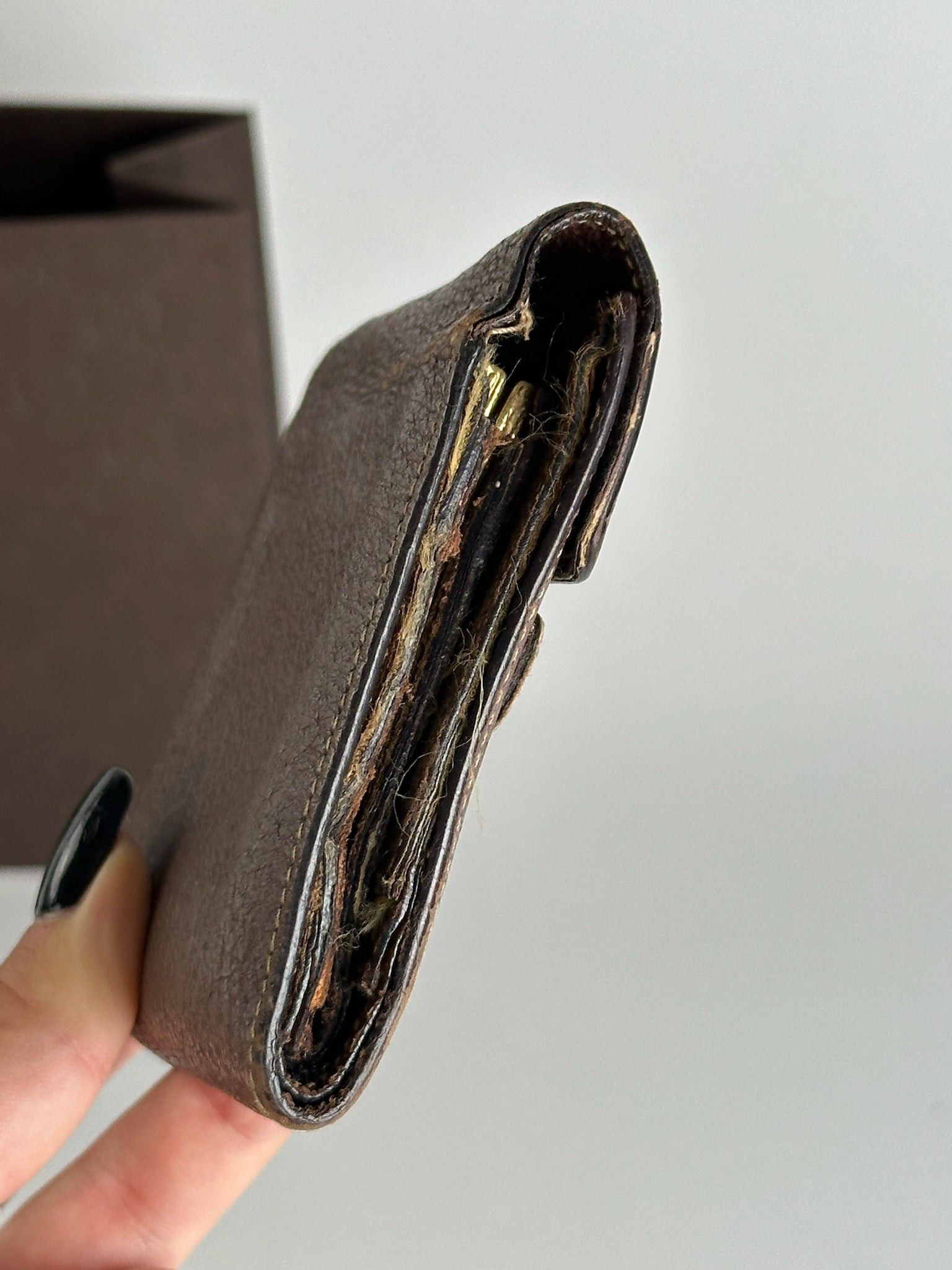 Gucci Vintage Horsebit Leather Wallet Brown Size ONE SIZE - 11 Thumbnail
