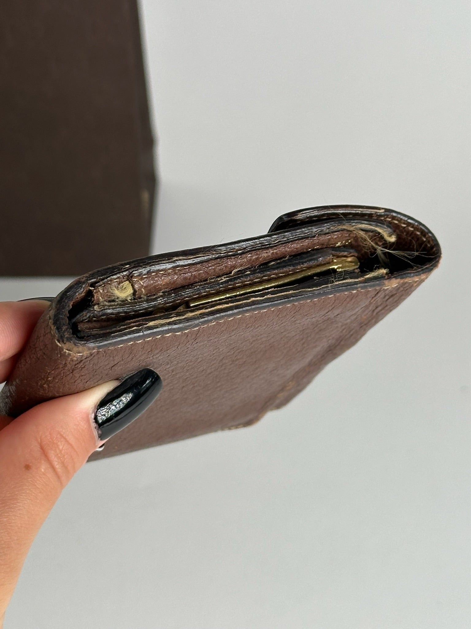 Gucci Vintage Horsebit Leather Wallet Brown Size ONE SIZE - 10 Thumbnail