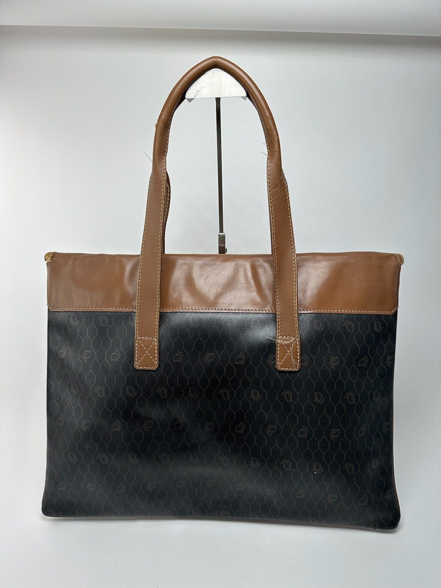 Dior Vintage Monogram Travel Bag Beige Brown Size ONE SIZE - 2 Thumbnail