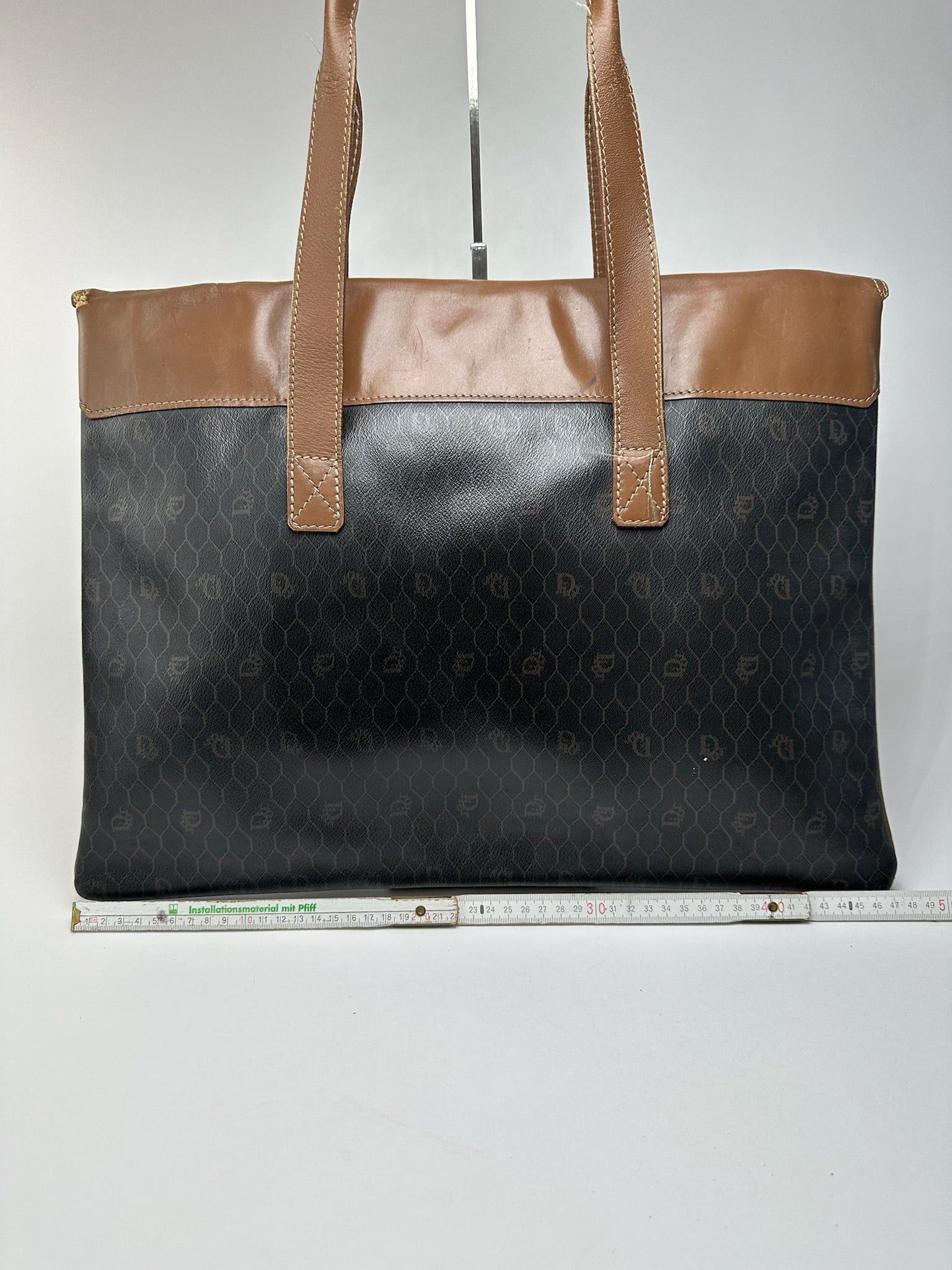 Dior Vintage Monogram Travel Bag Beige Brown Size ONE SIZE - 11 Thumbnail