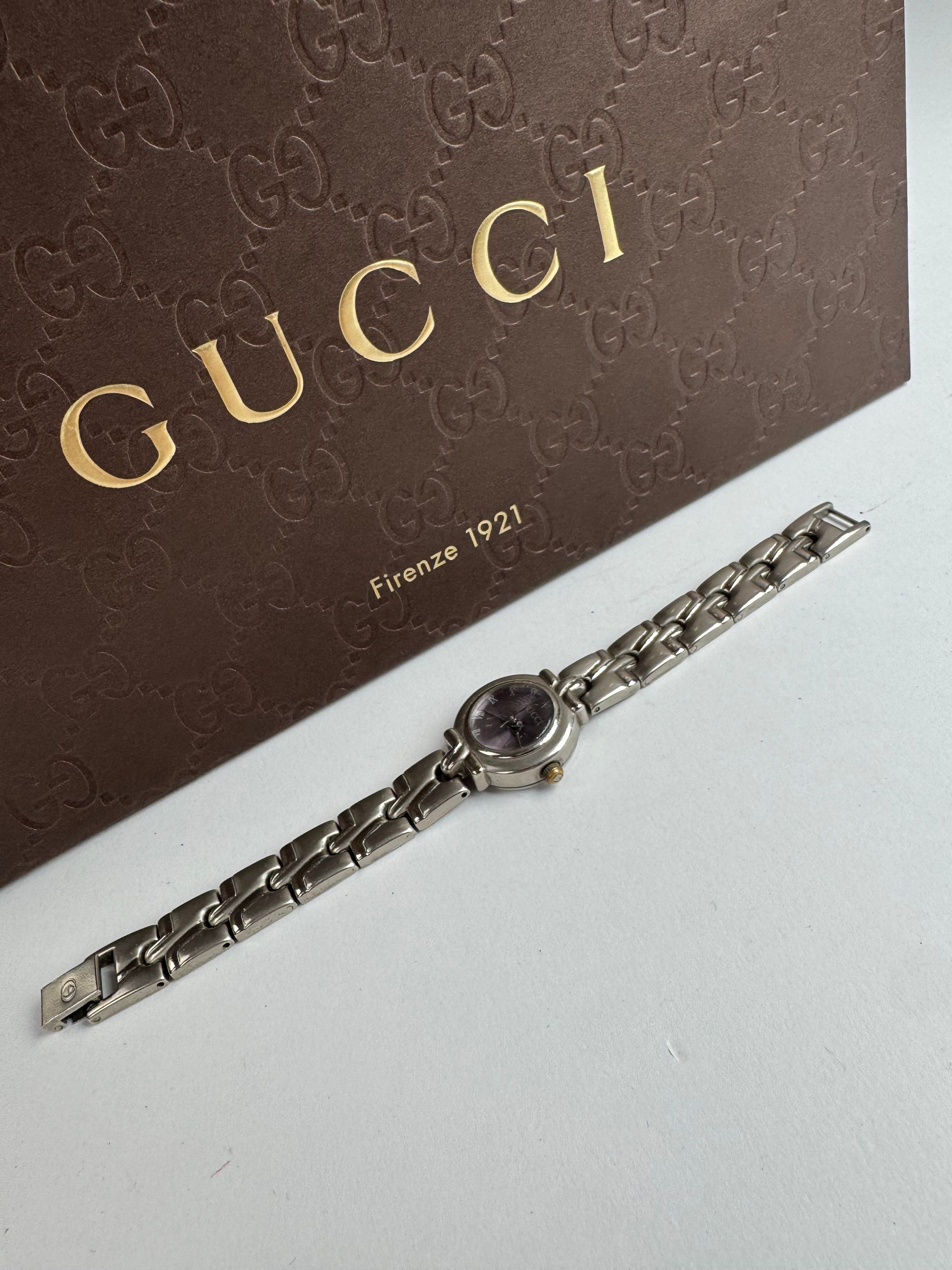 Gucci Vintage steel Watch silver Size ONE SIZE - 2 Thumbnail