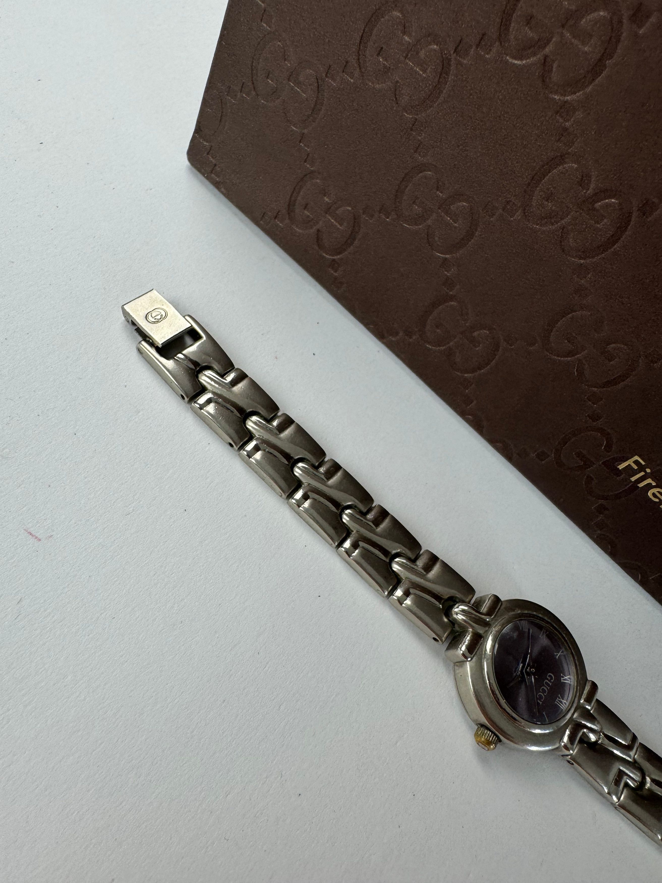 Gucci Vintage steel Watch silver Size ONE SIZE - 3 Thumbnail