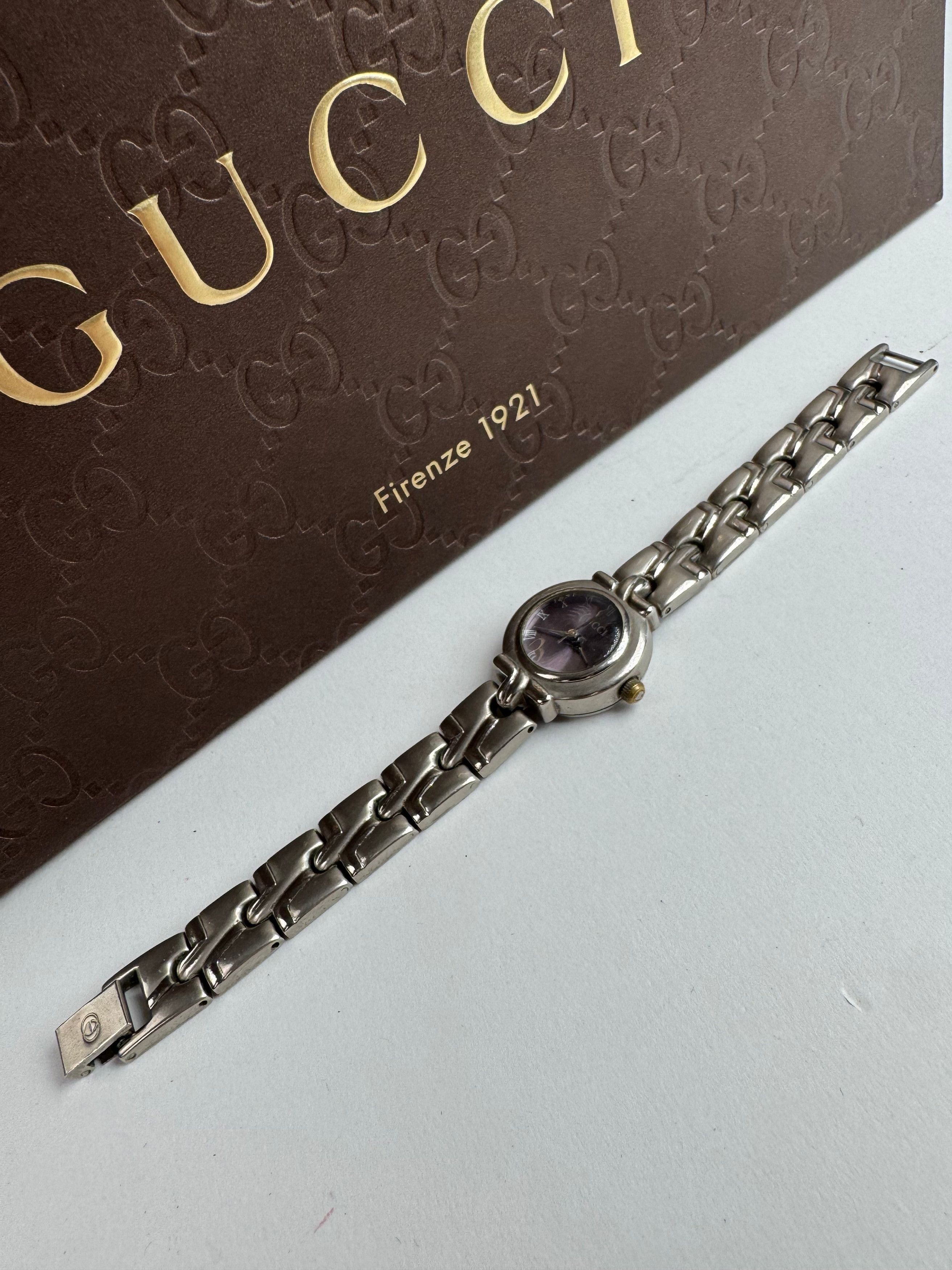 Gucci Vintage steel Watch silver Size ONE SIZE - 12 Thumbnail