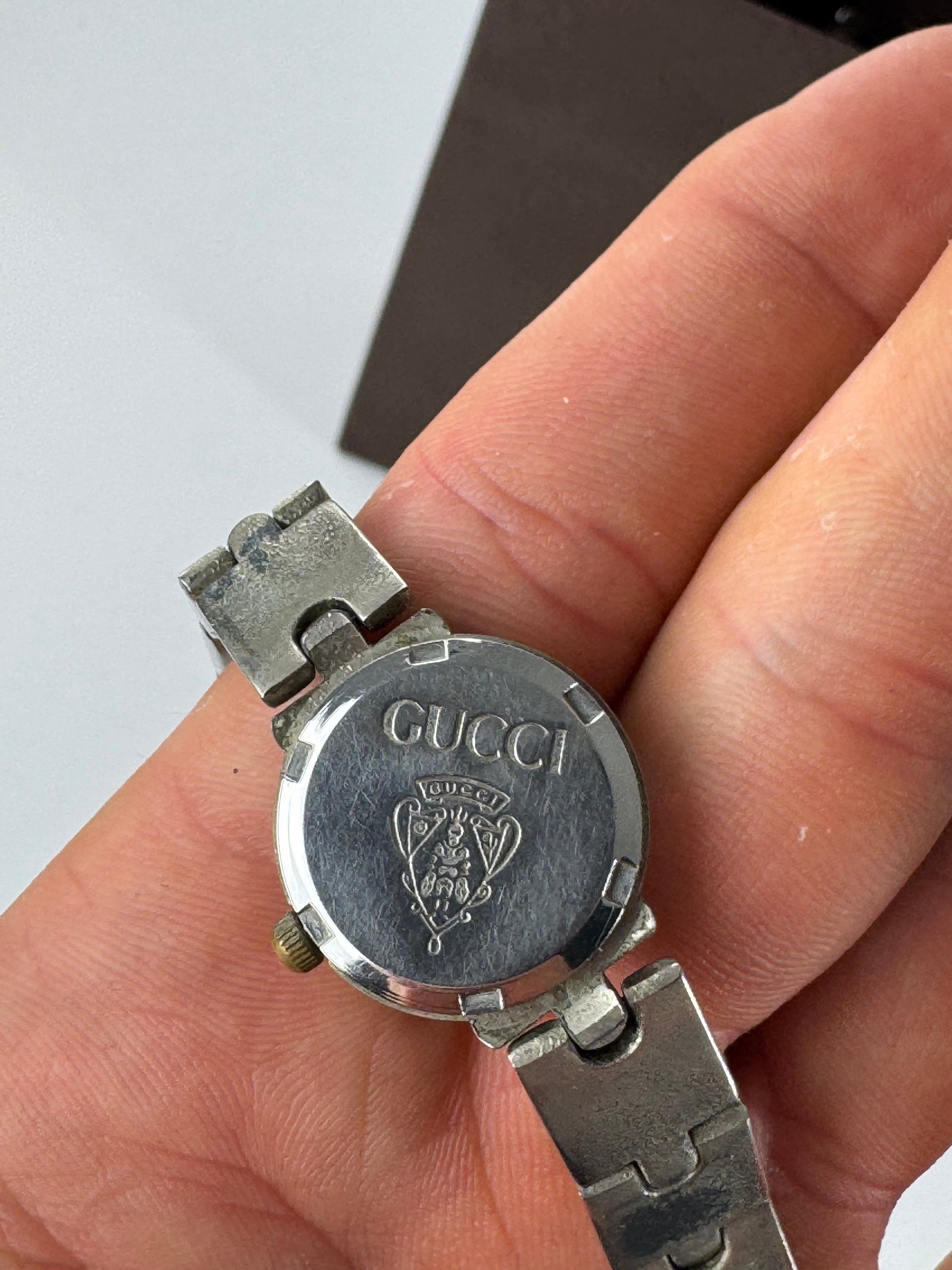 Gucci Vintage steel Watch silver Size ONE SIZE - 7 Thumbnail