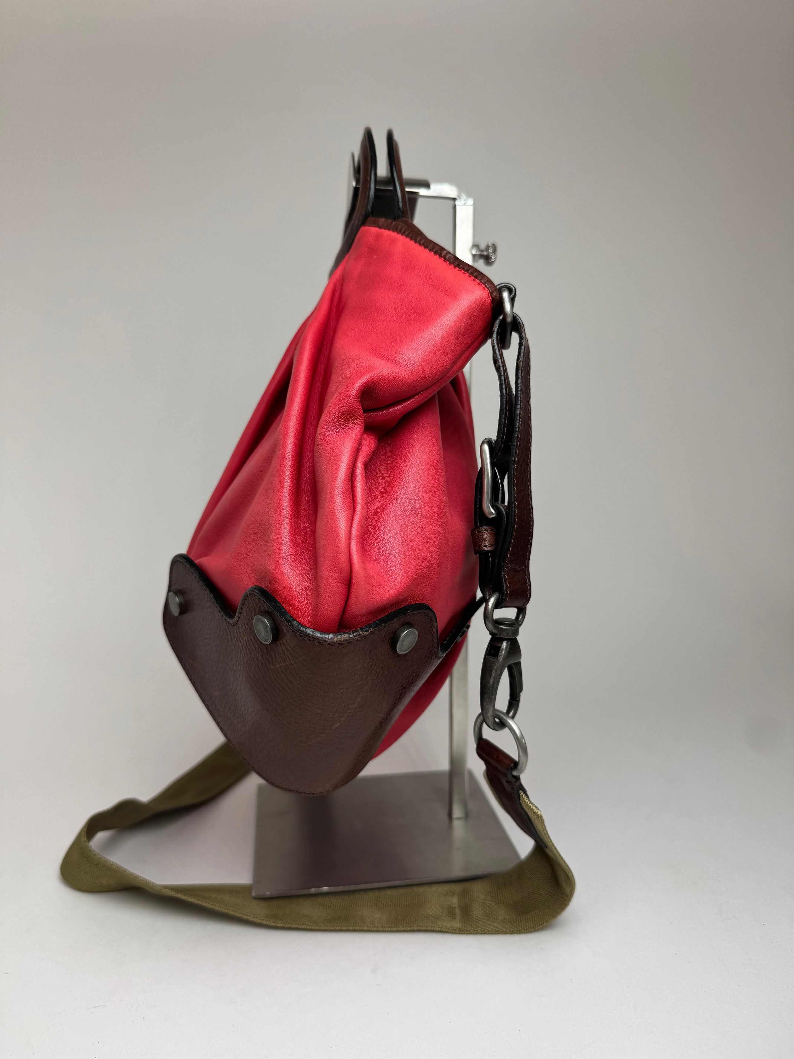 Marni Vintage 2 Way Bag red brown Size ONE SIZE - 9 Thumbnail