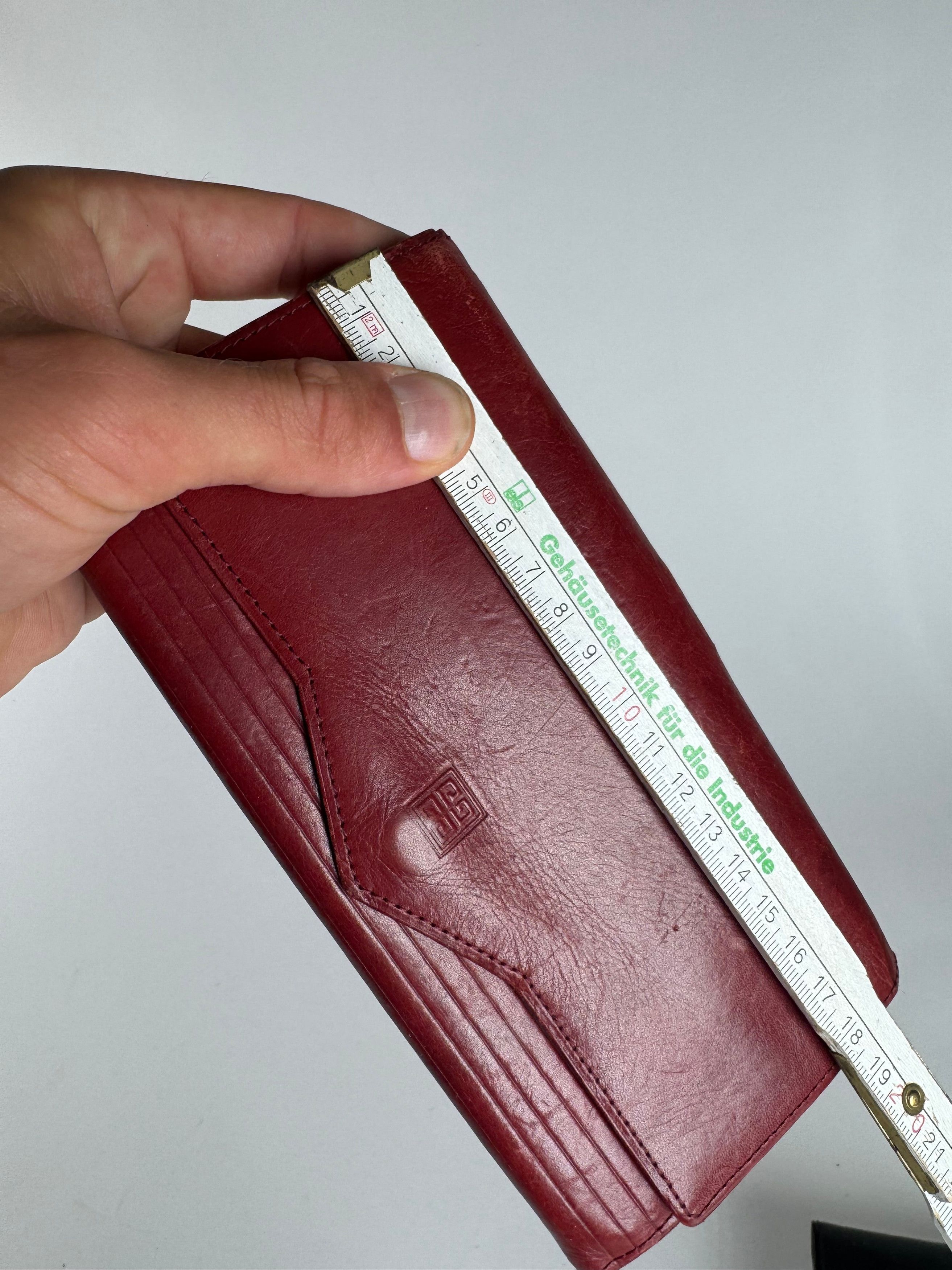 Givenchy Vintage Leather wallet red Size ONE SIZE - 11 Thumbnail
