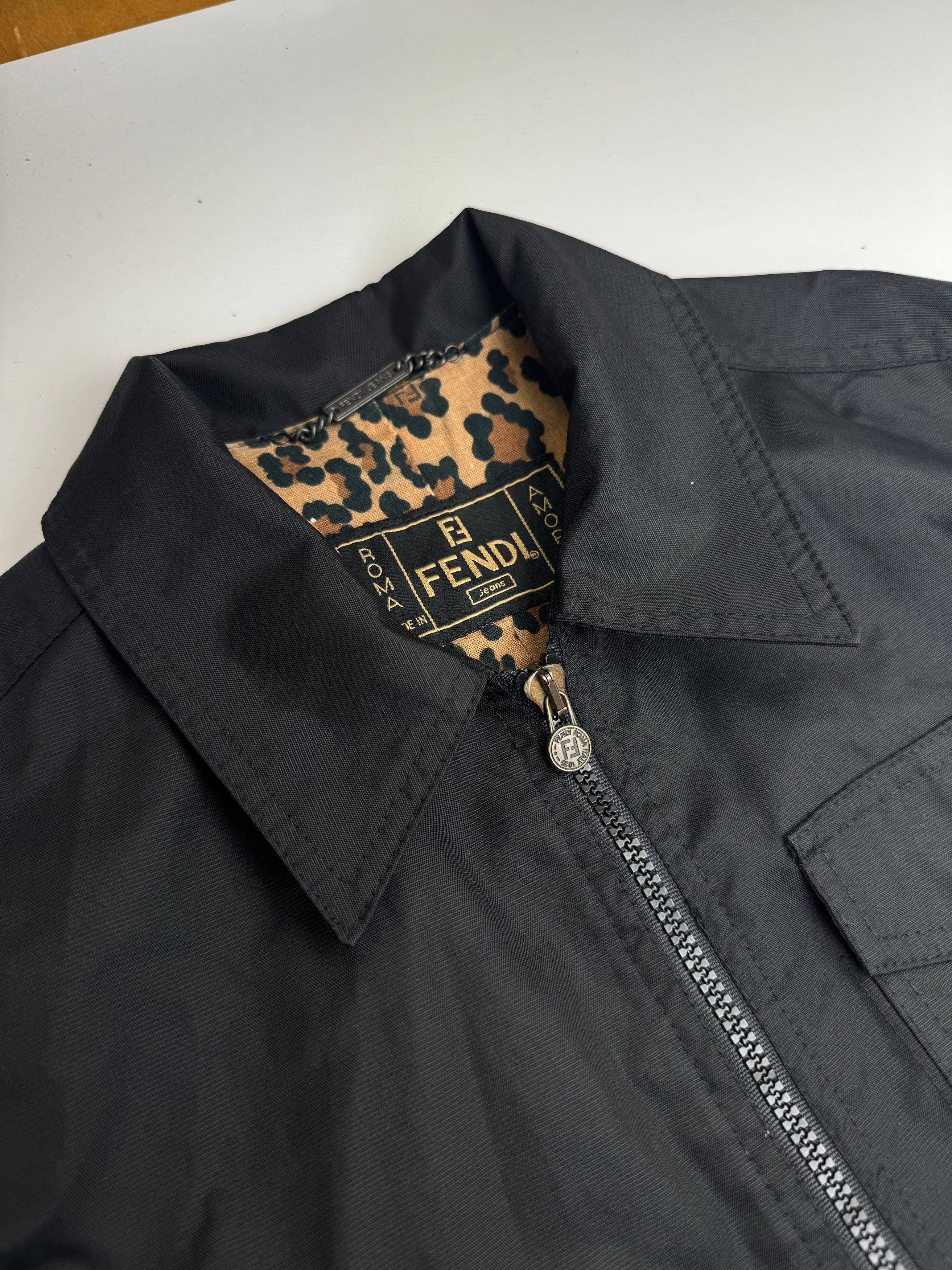 Fendi Vintage Trenchcoat Polyester black M Size M / US 6-8 / IT 42-44 - 7 Thumbnail